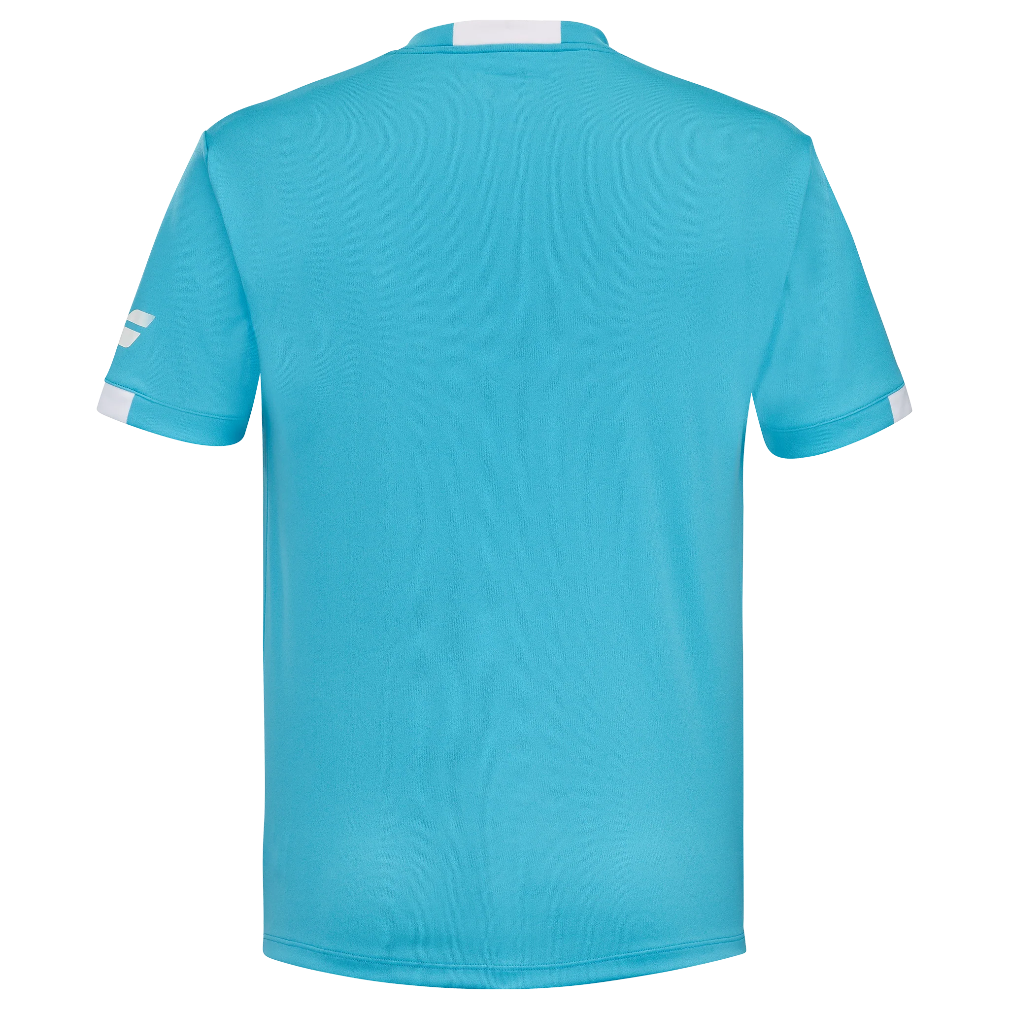 Babolat Play Crew Neck Tee Men's Cyan Blue - Image 3