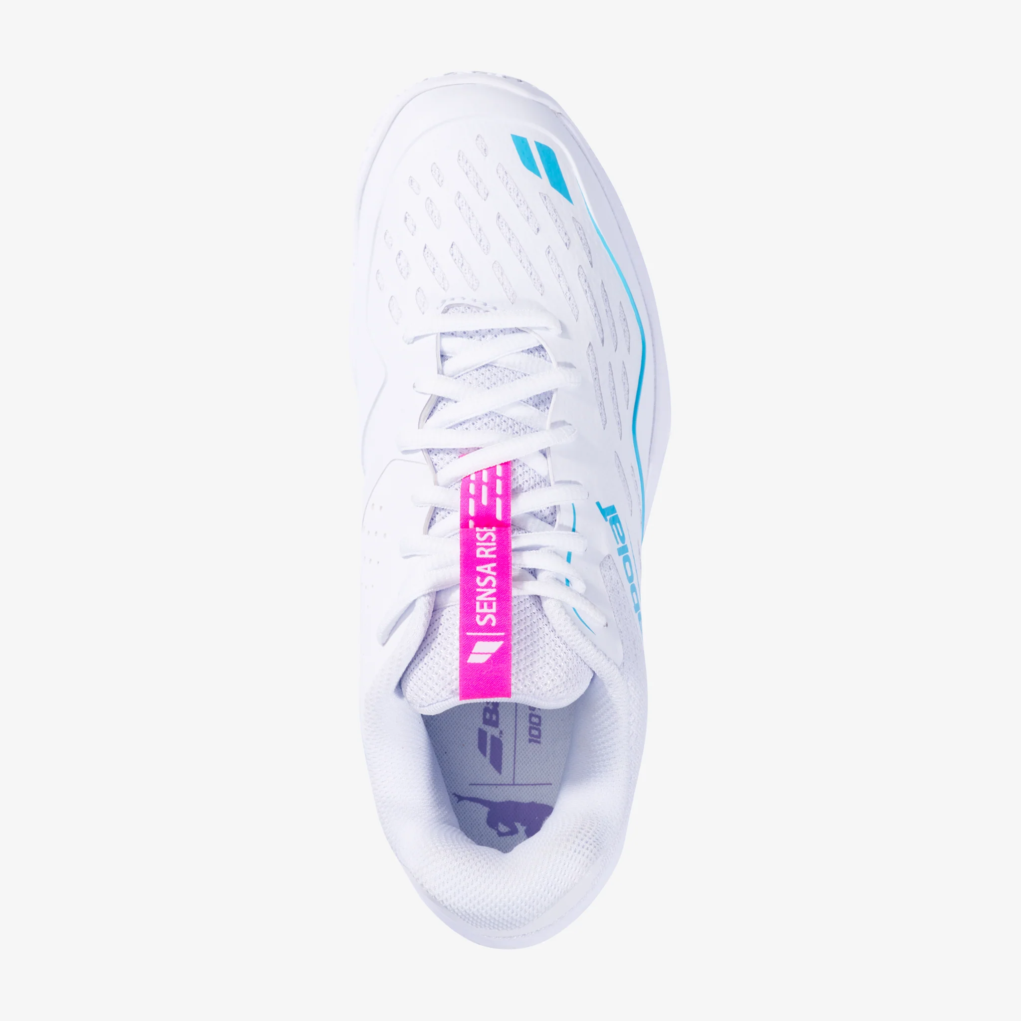 Babolat Sensa Rise Padel Woman's White/Rhodamine - Image 3