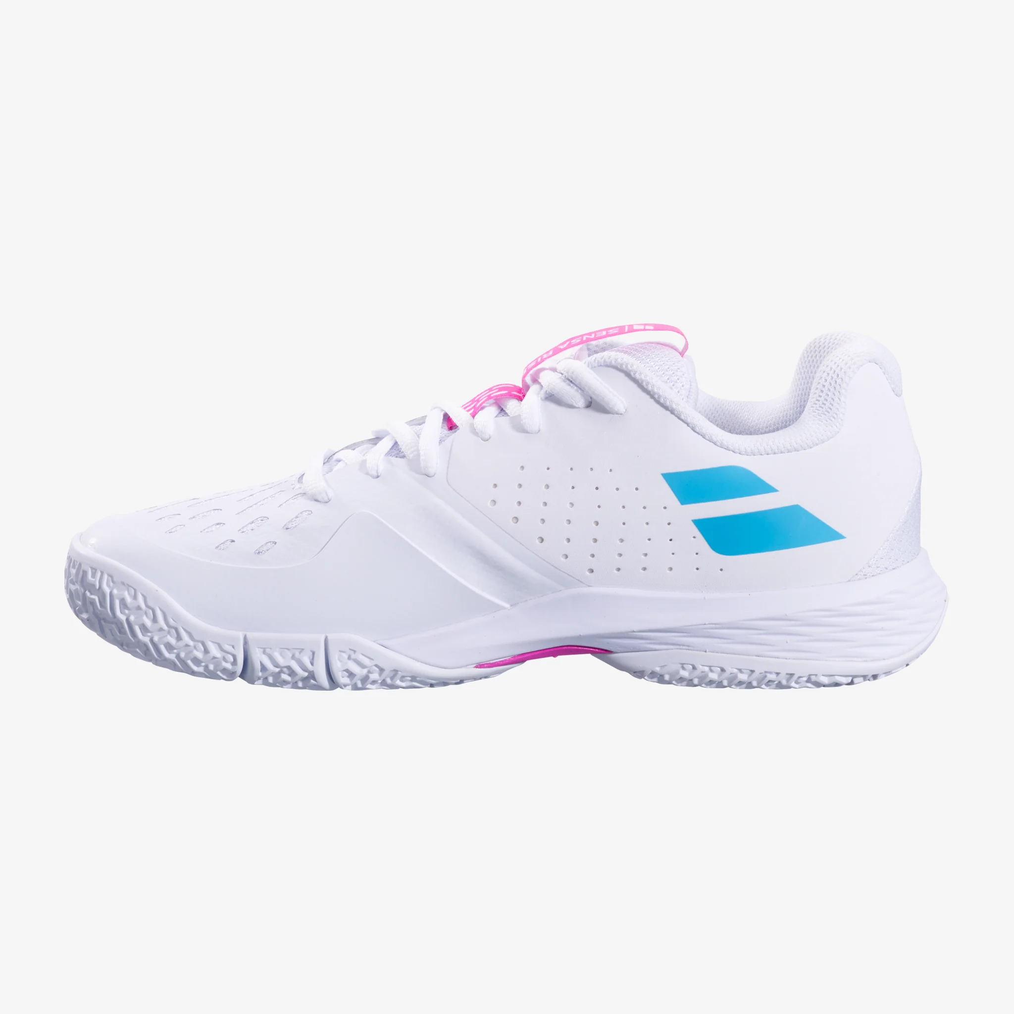 Babolat Sensa Rise Padel Woman's White/Rhodamine - Image 4