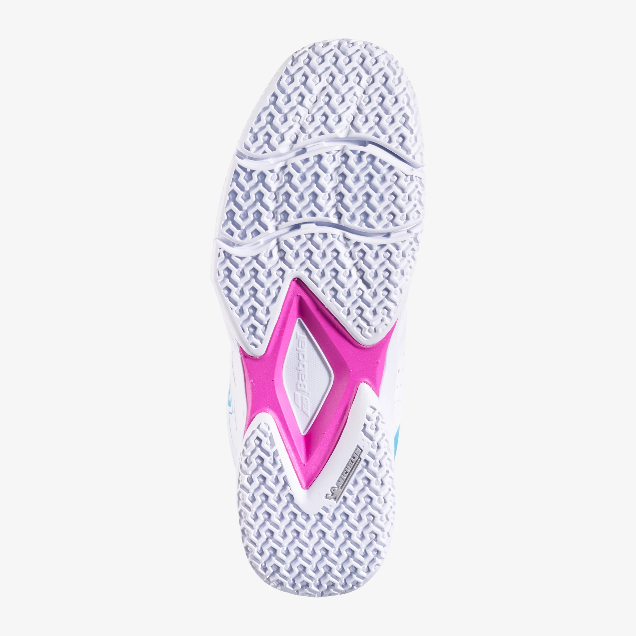 Babolat Sensa Rise Padel Woman's White/Rhodamine - Image 5