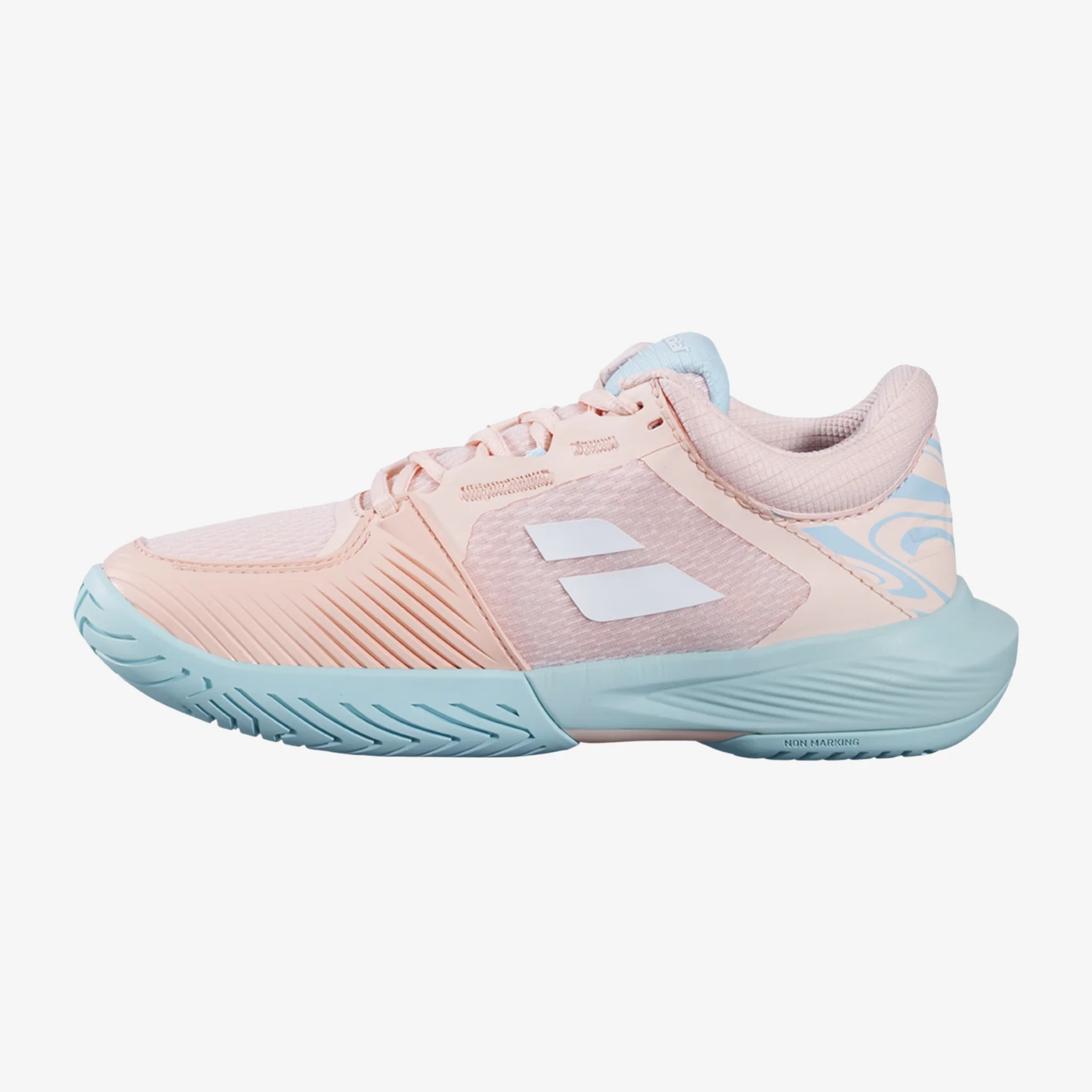 Babolat SFX 4 All Court Women's Peach / Blue - Image 4
