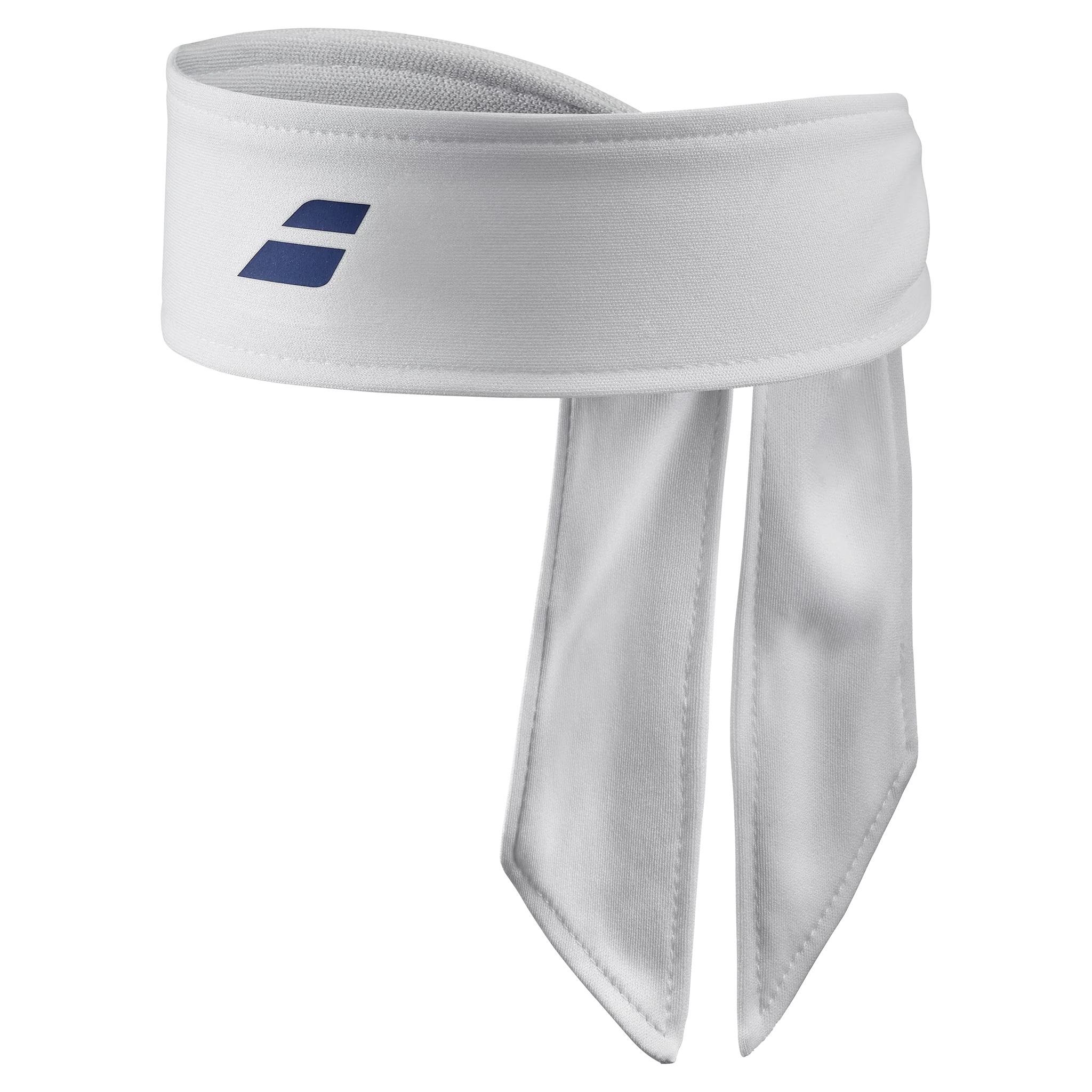 Babolat Tie Headband White/Sodalite