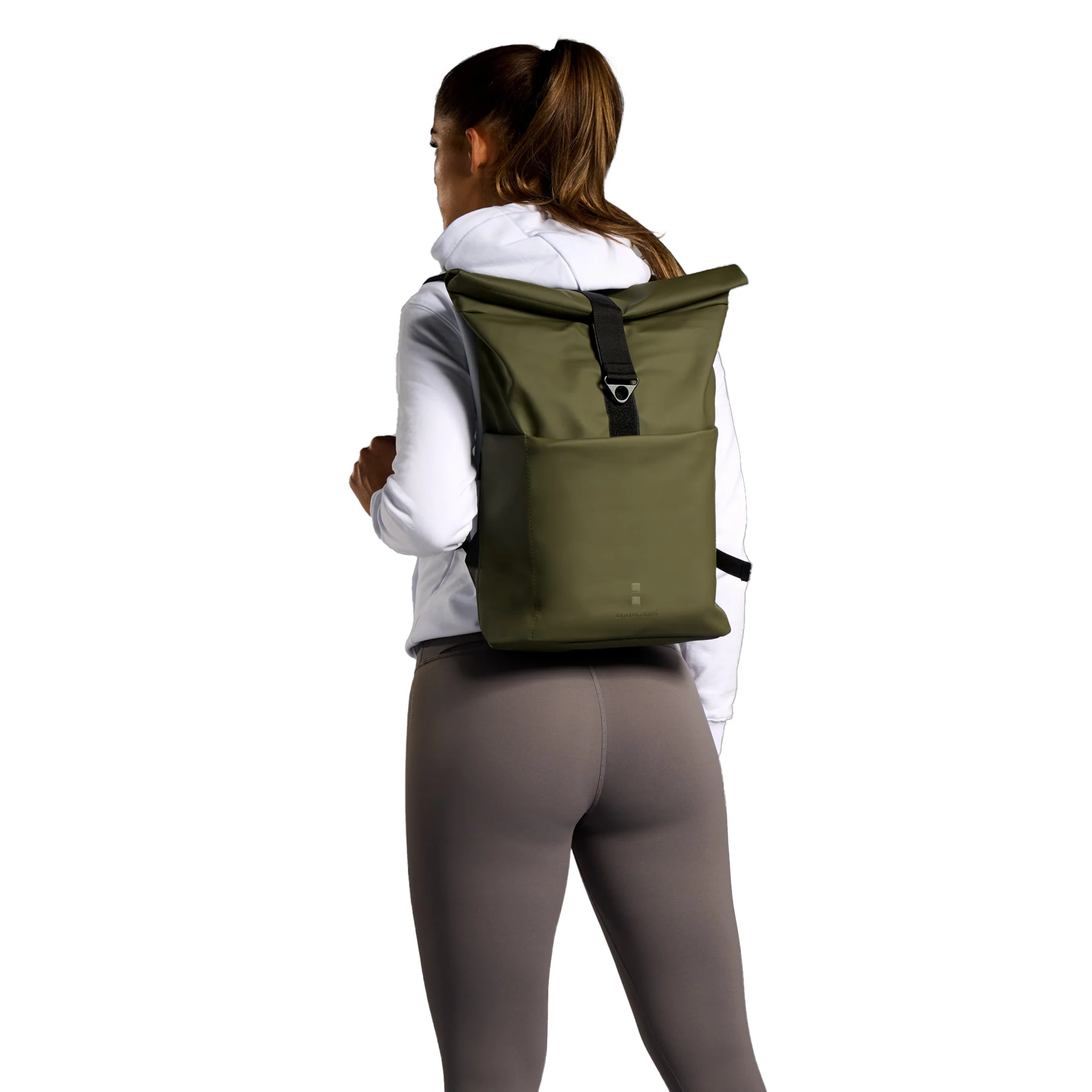 nordicdots Backpack 2Go Unisex Olive Green - Image 2