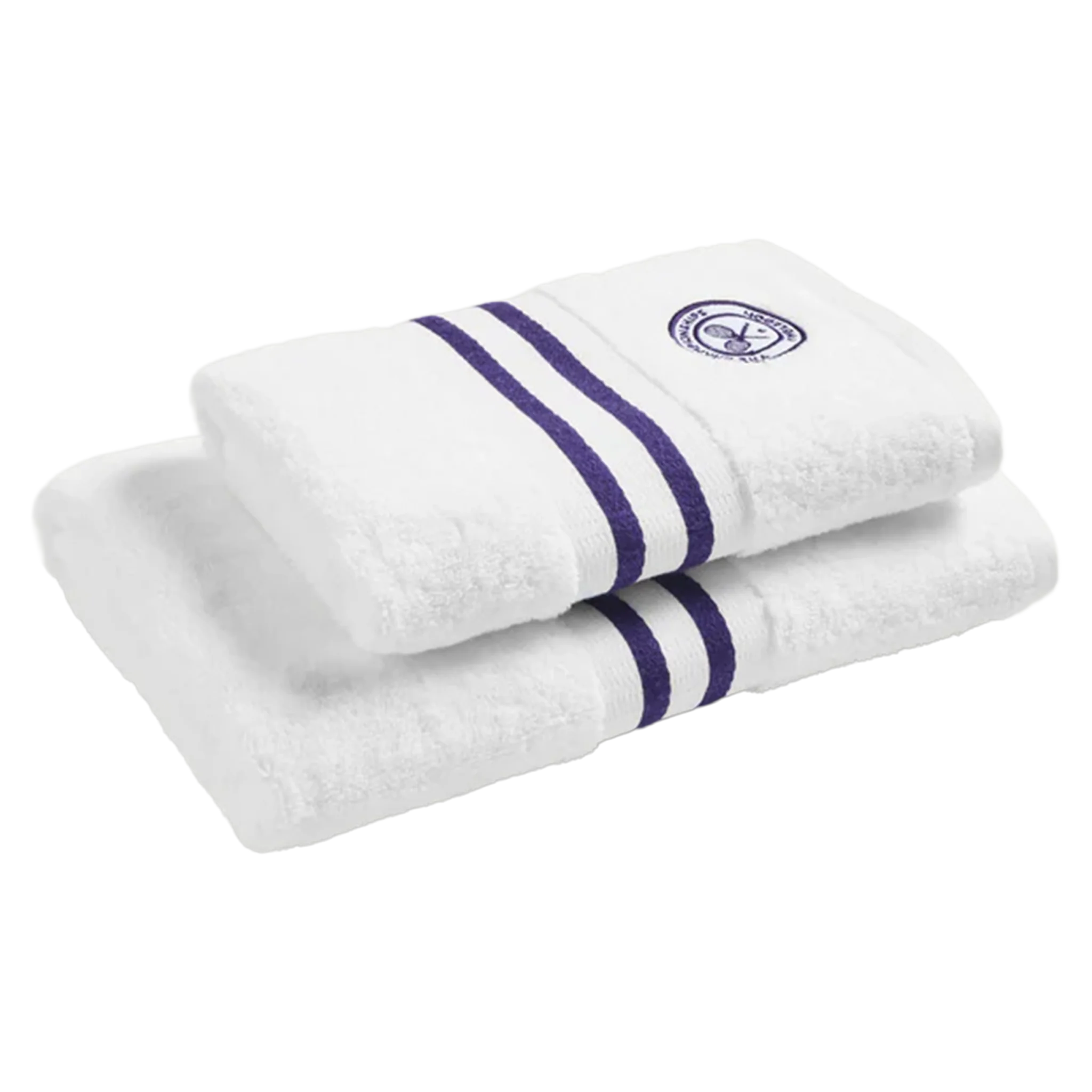 Christy Wimbledon Baseline Towel  Set Hand & Bath Purple