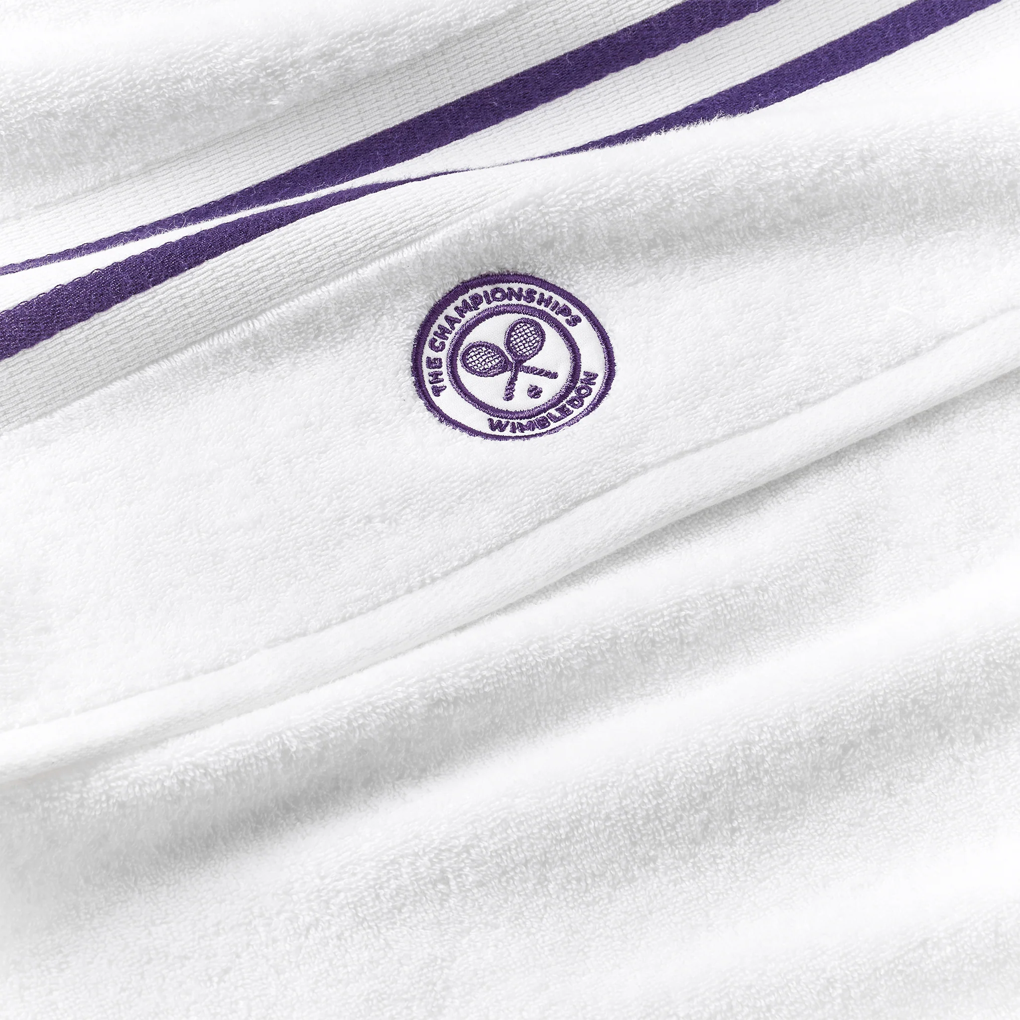 Christy Wimbledon Baseline Towel  Set Hand & Bath Purple - Image 2