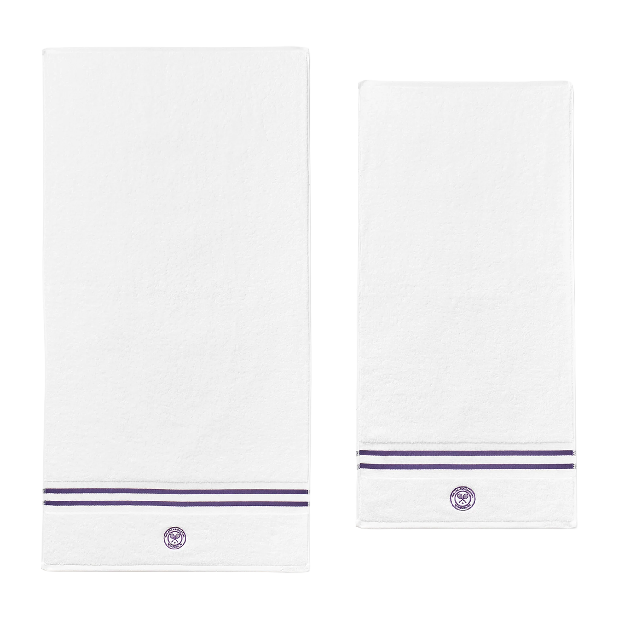 Christy Wimbledon Baseline Towel  Set Hand & Bath Purple - Image 6