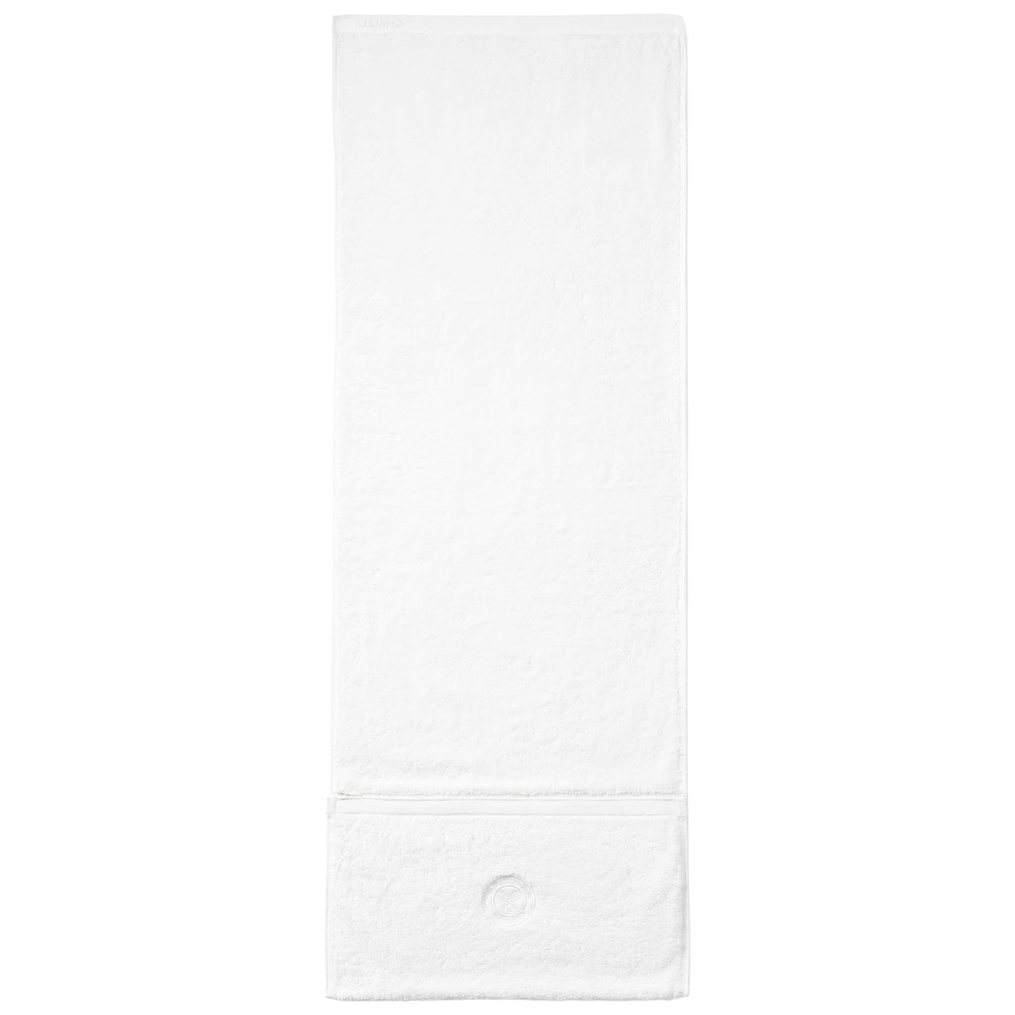 Christy Wimbledon Gym Towel 20 x 120 White - Image 2
