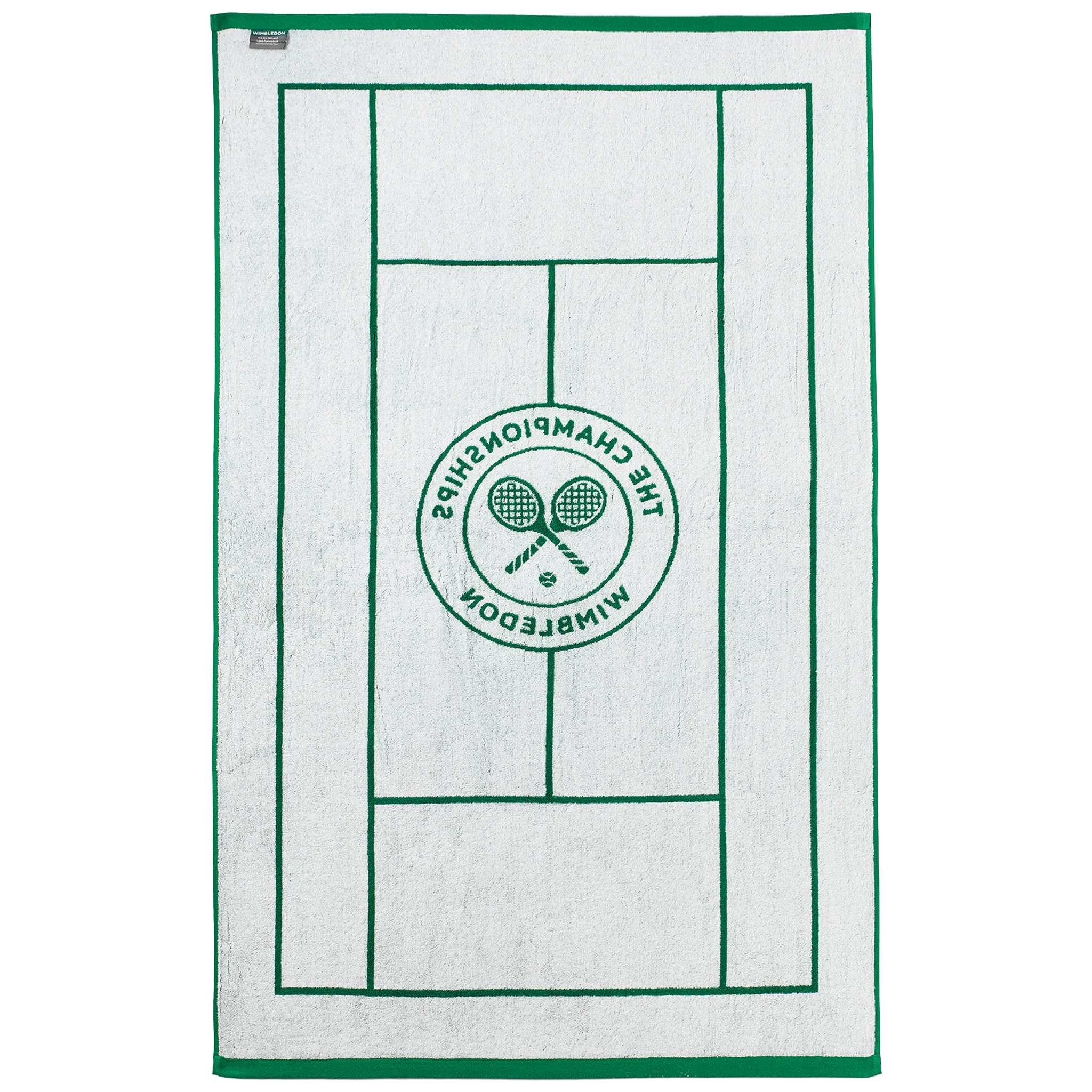 Christy Tennis Court Bath Towel Green - Image 4
