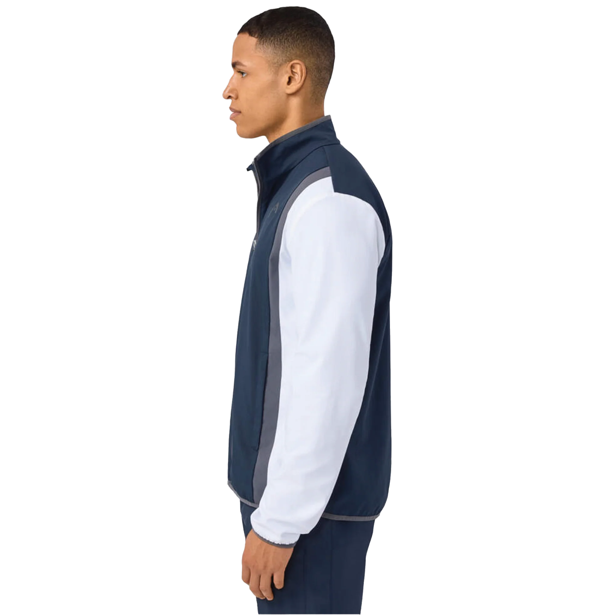 Head Club 25 Jacket Navy/White Men's - Image 6