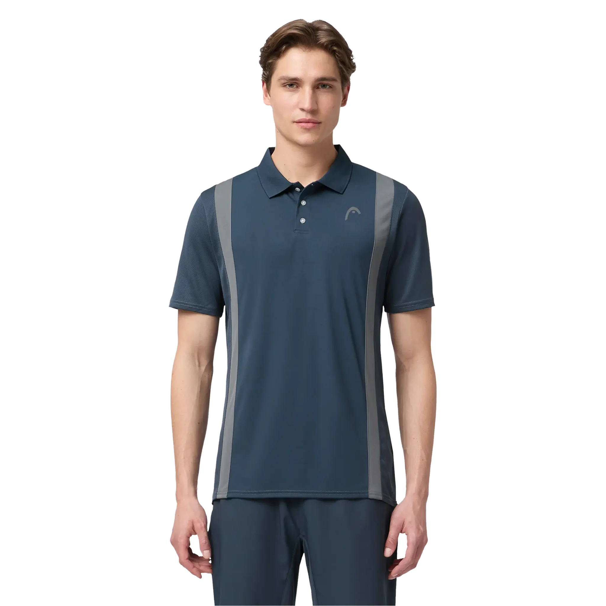 Head Club 25 Tech Polo Men's Navy - Image 3