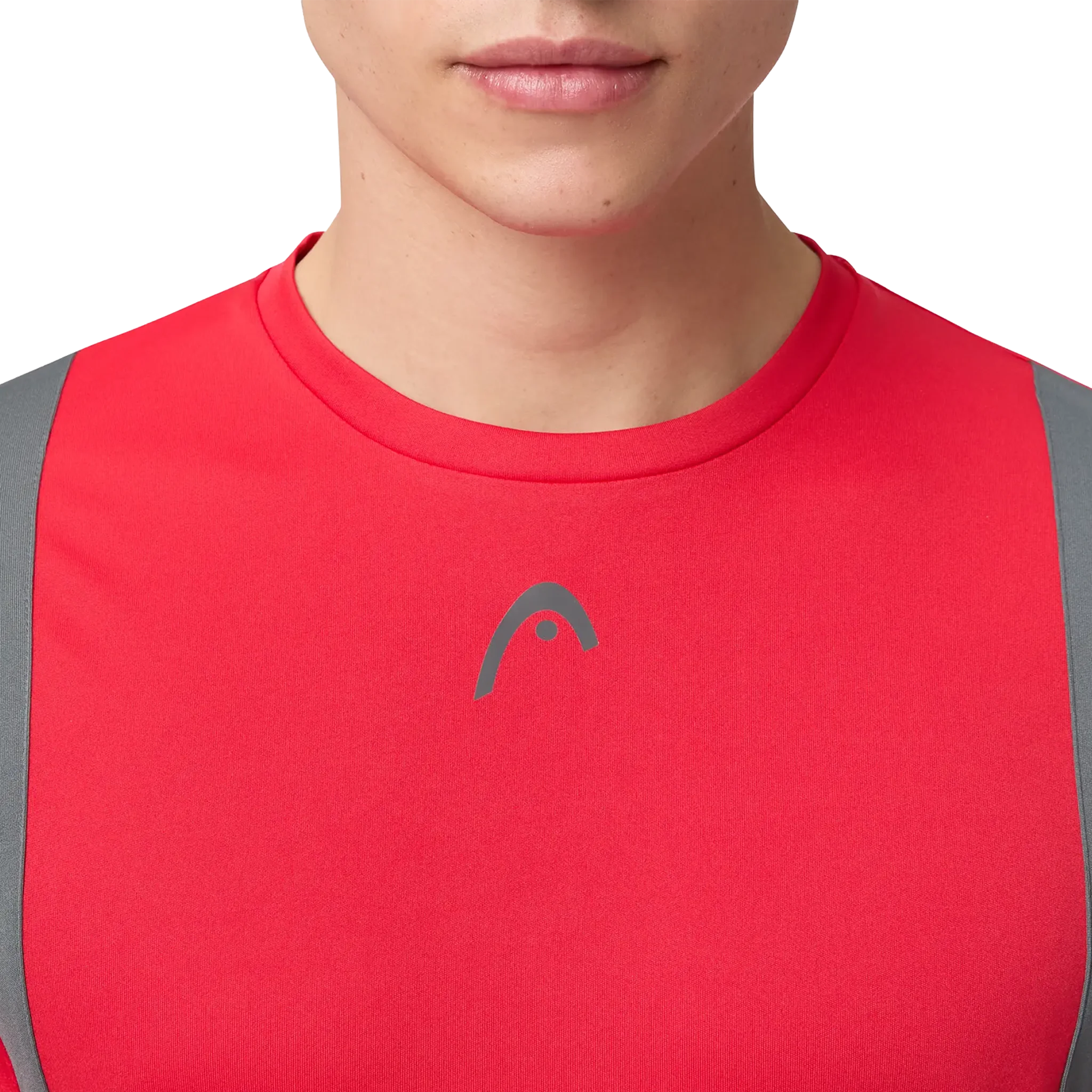 Head Club 25 Tech T-Shirt Men's Red - Image 4