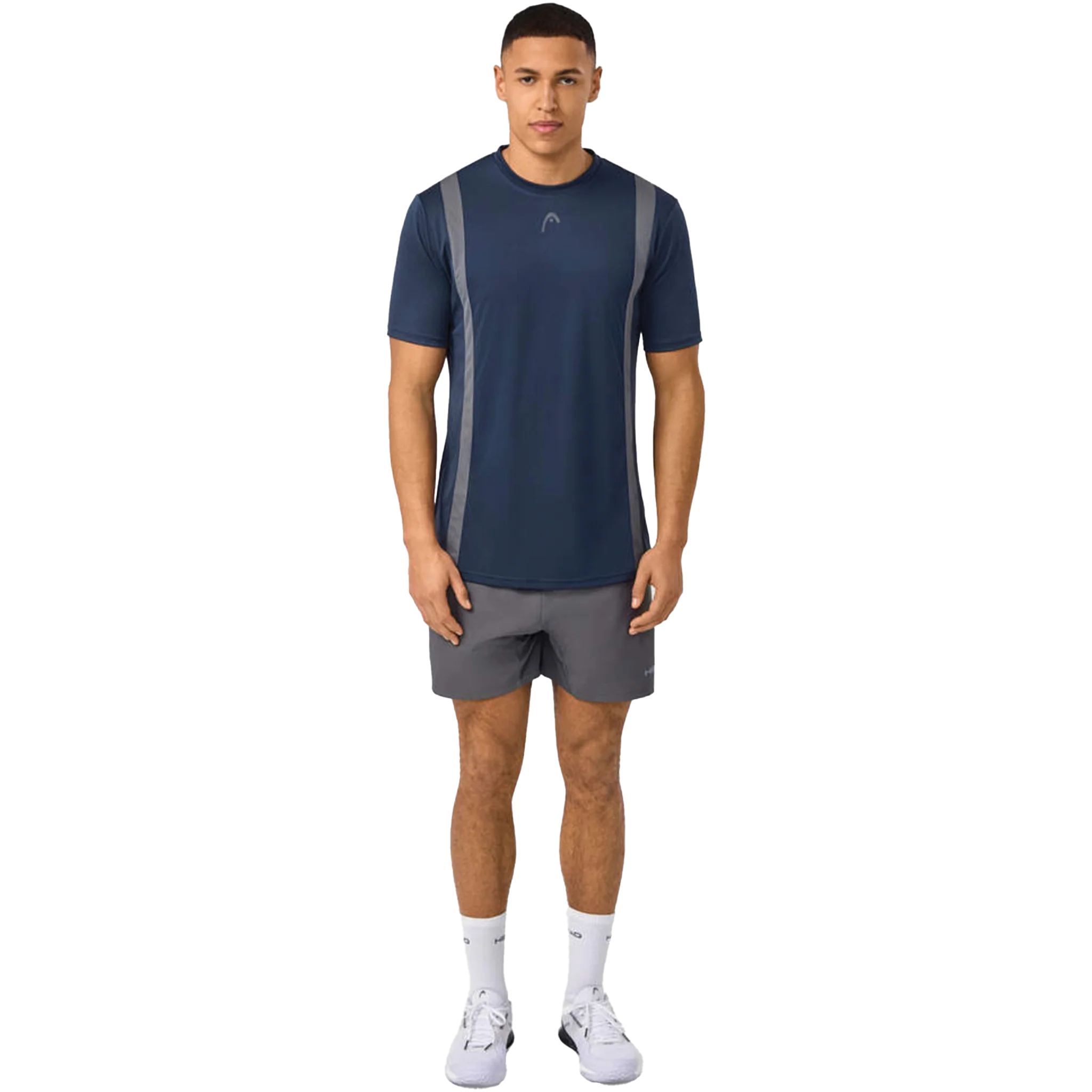 Head Club 25 Tech T-Shirt Navy Men's - Image 3