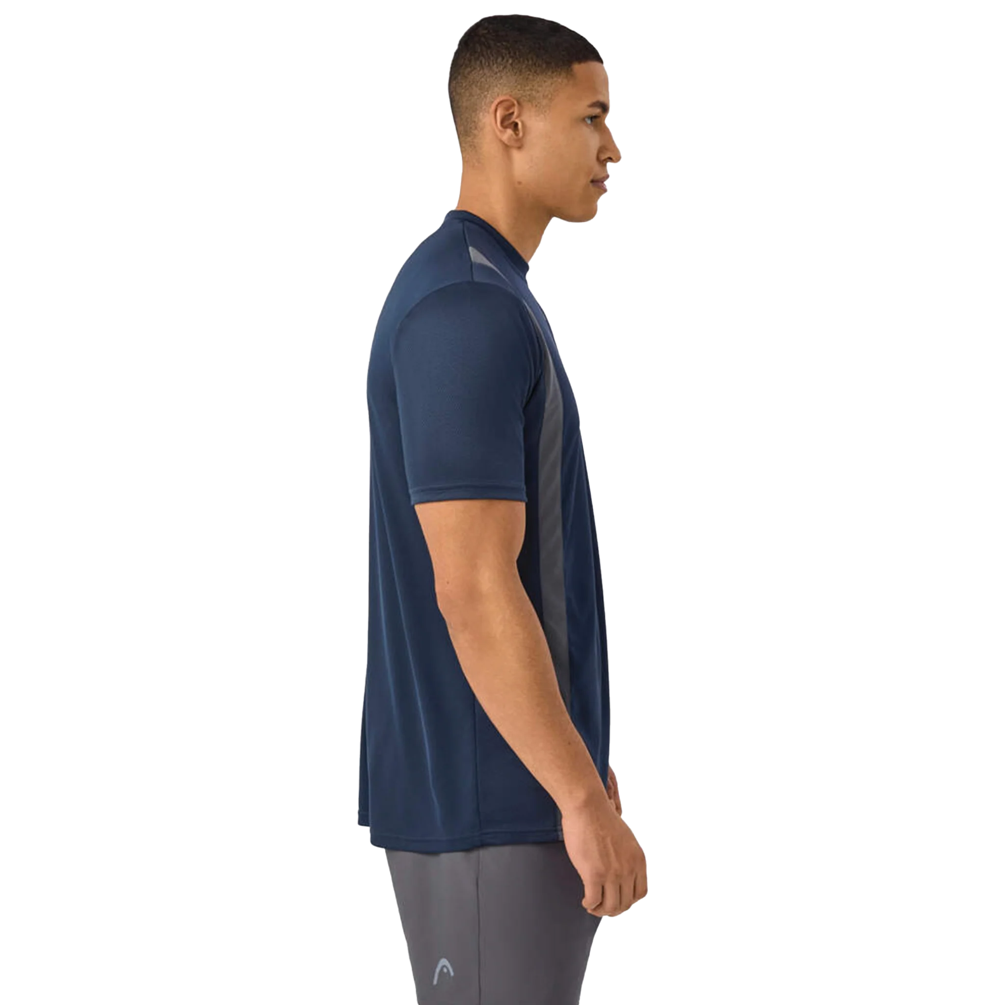 Head Club 25 Tech T-Shirt Navy Men's - Image 5