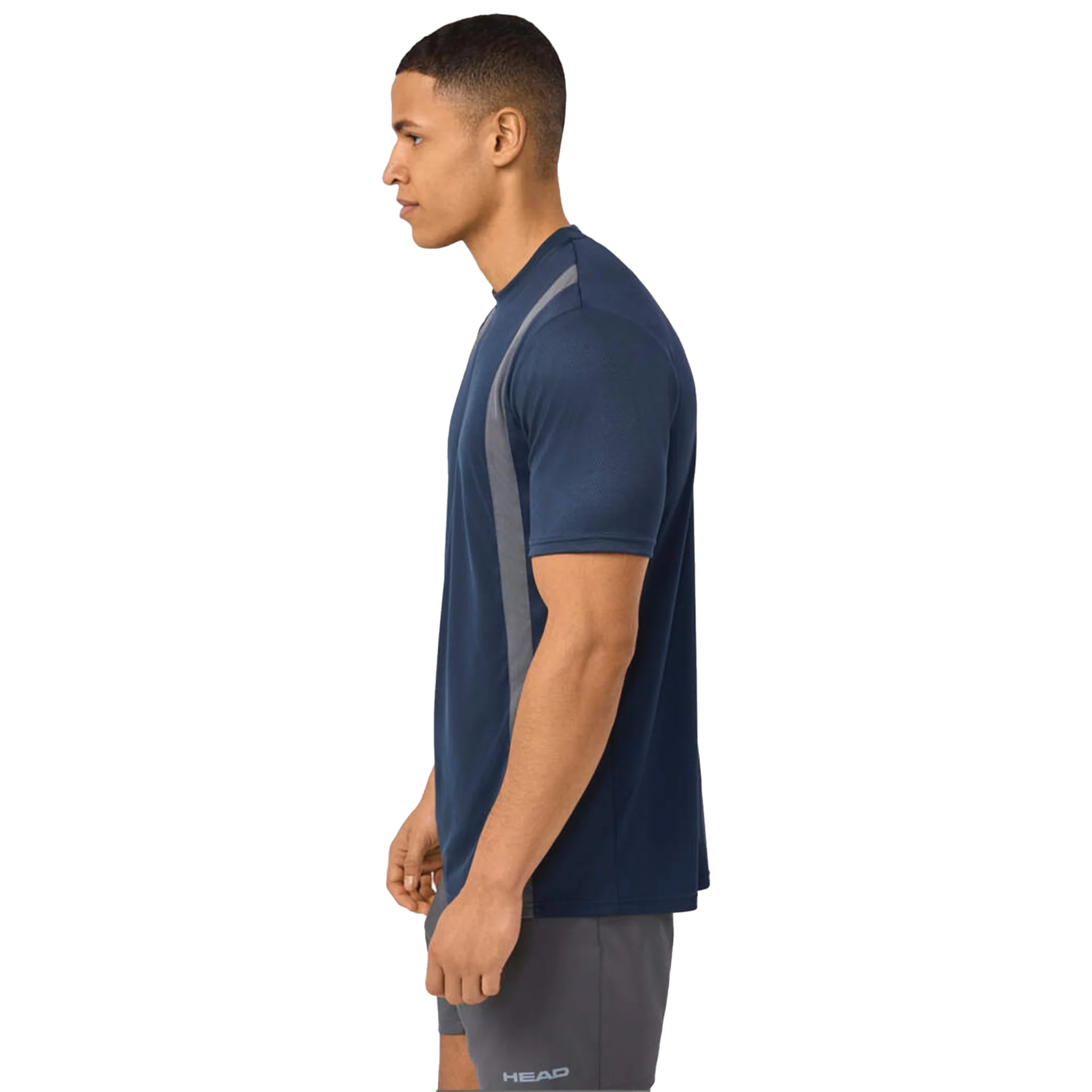 Head Club 25 Tech T-Shirt Navy Men's - Image 6