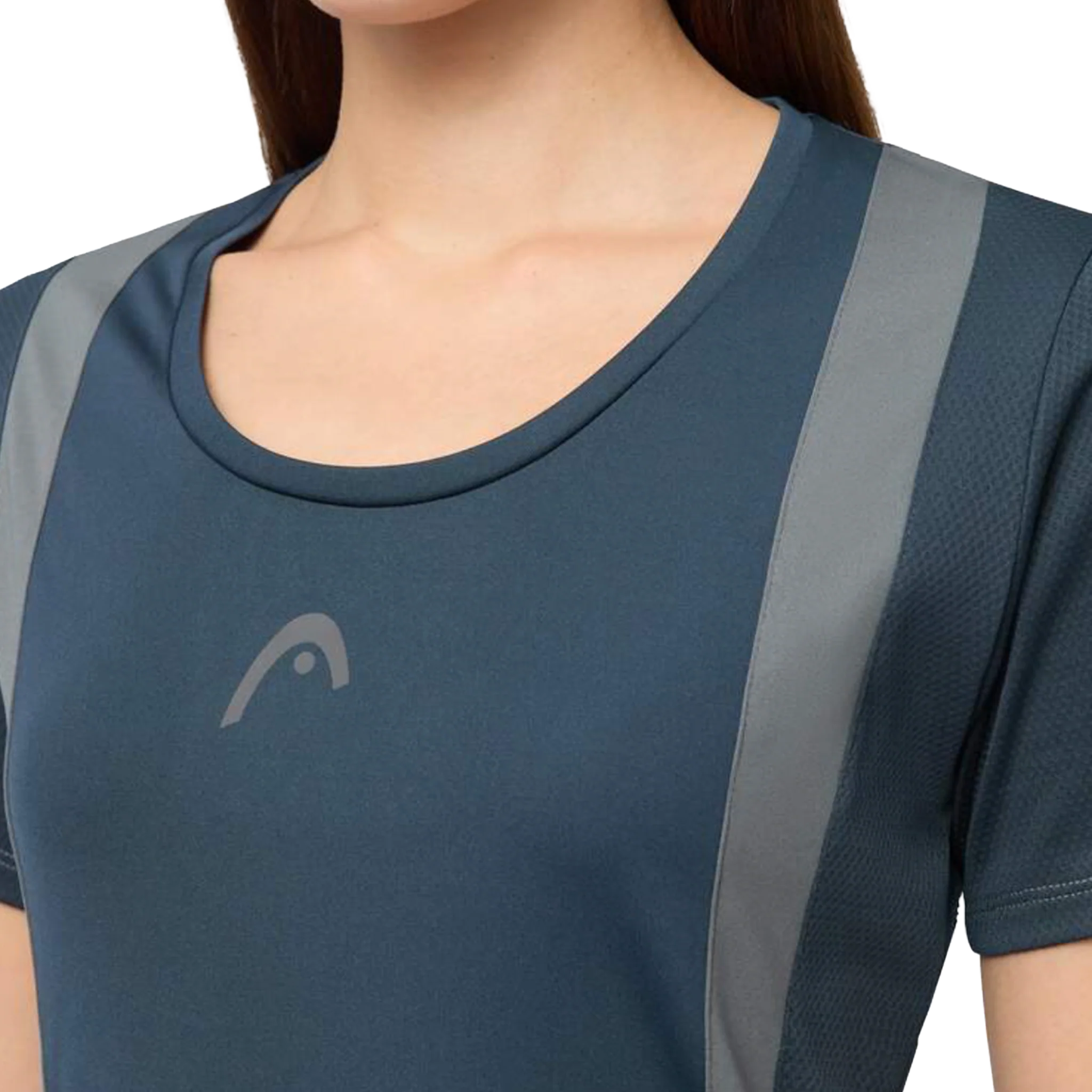 Head Club 25 Tech T-Shirt Women's Navy - Image 5