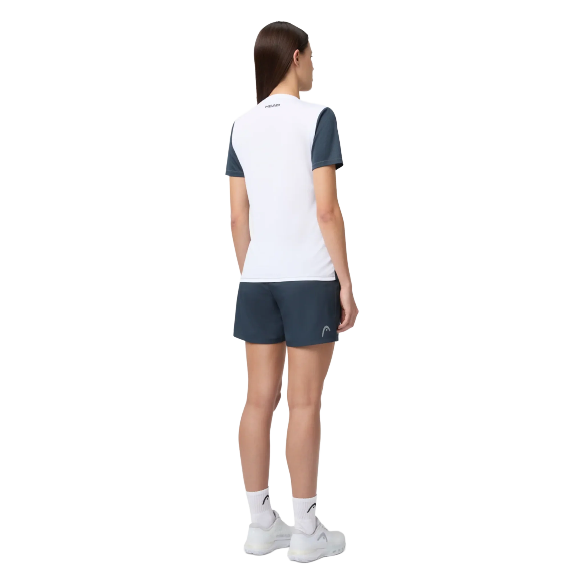 Head Club 25 Tech T-Shirt Women's Navy/White - Image 4