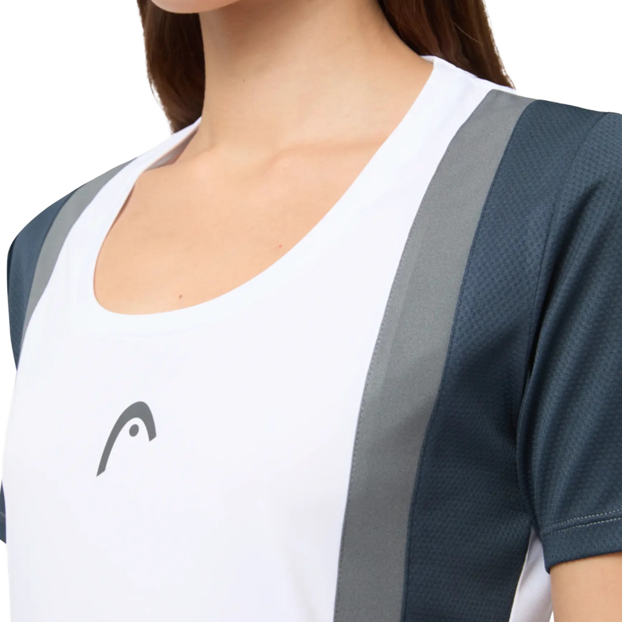 Head Club 25 Tech T-Shirt Women's Navy/White - Image 5
