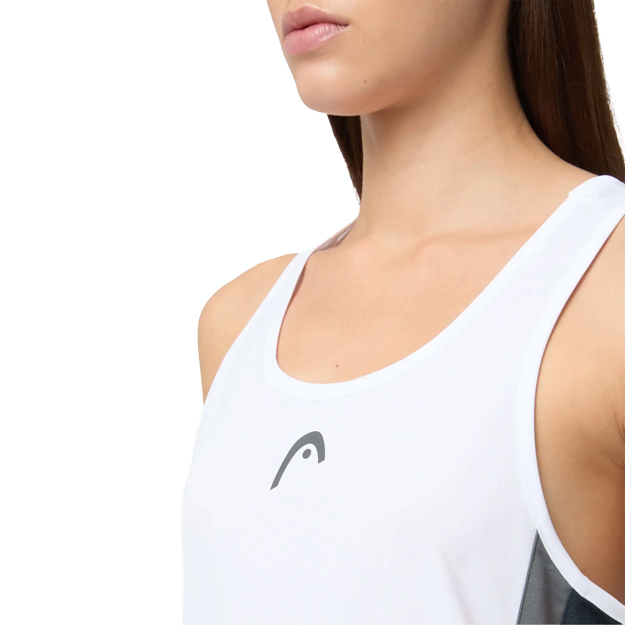 Head Club 25 Tech Tank Top Women's White - Image 3