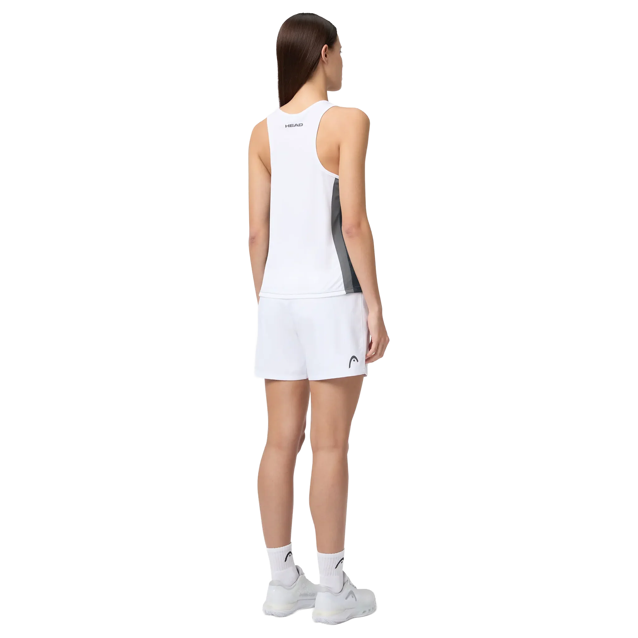 Head Club 25 Tech Tank Top Women's White - Image 7