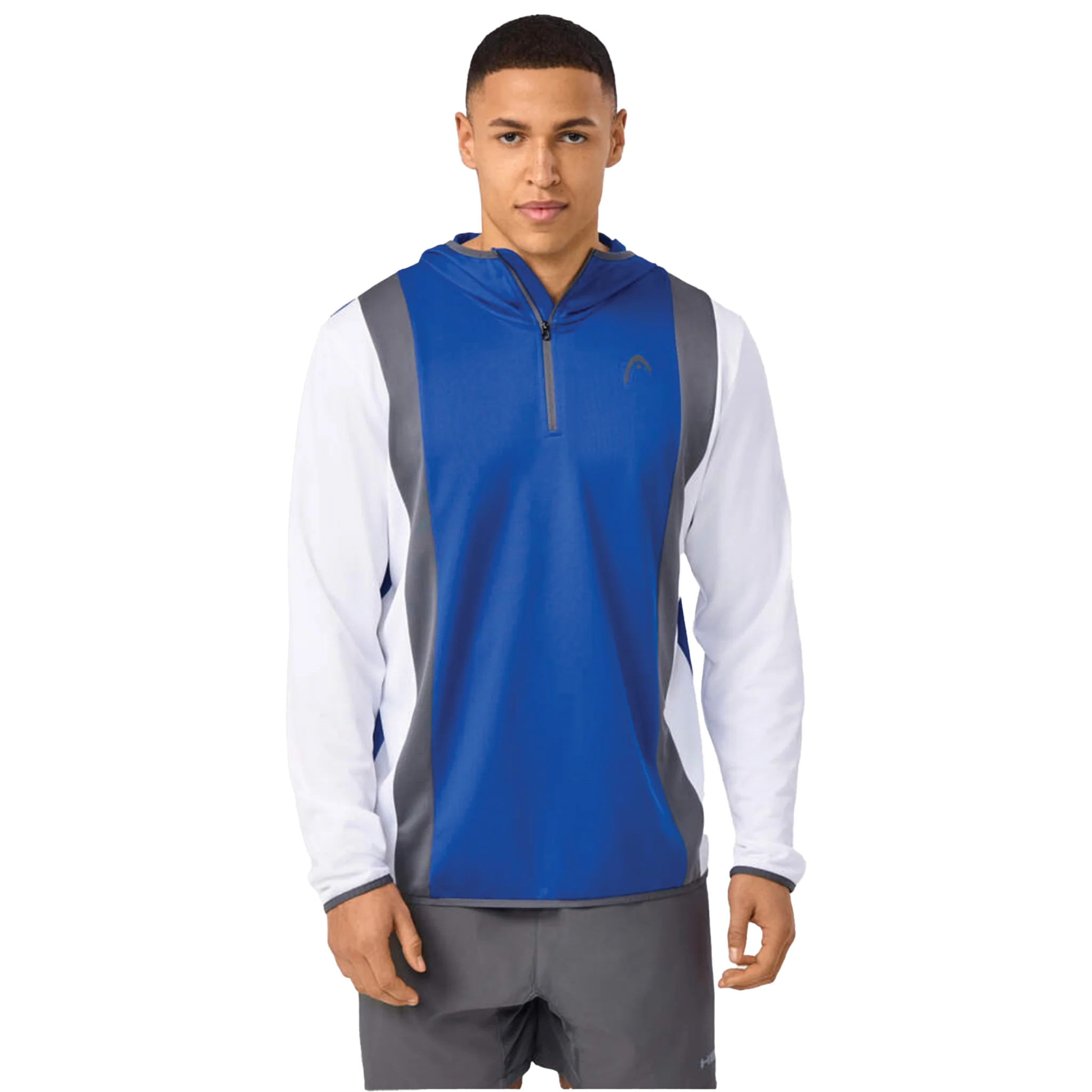 Head Club Tech Hoodie Royal Blue / White Men's - Image 3
