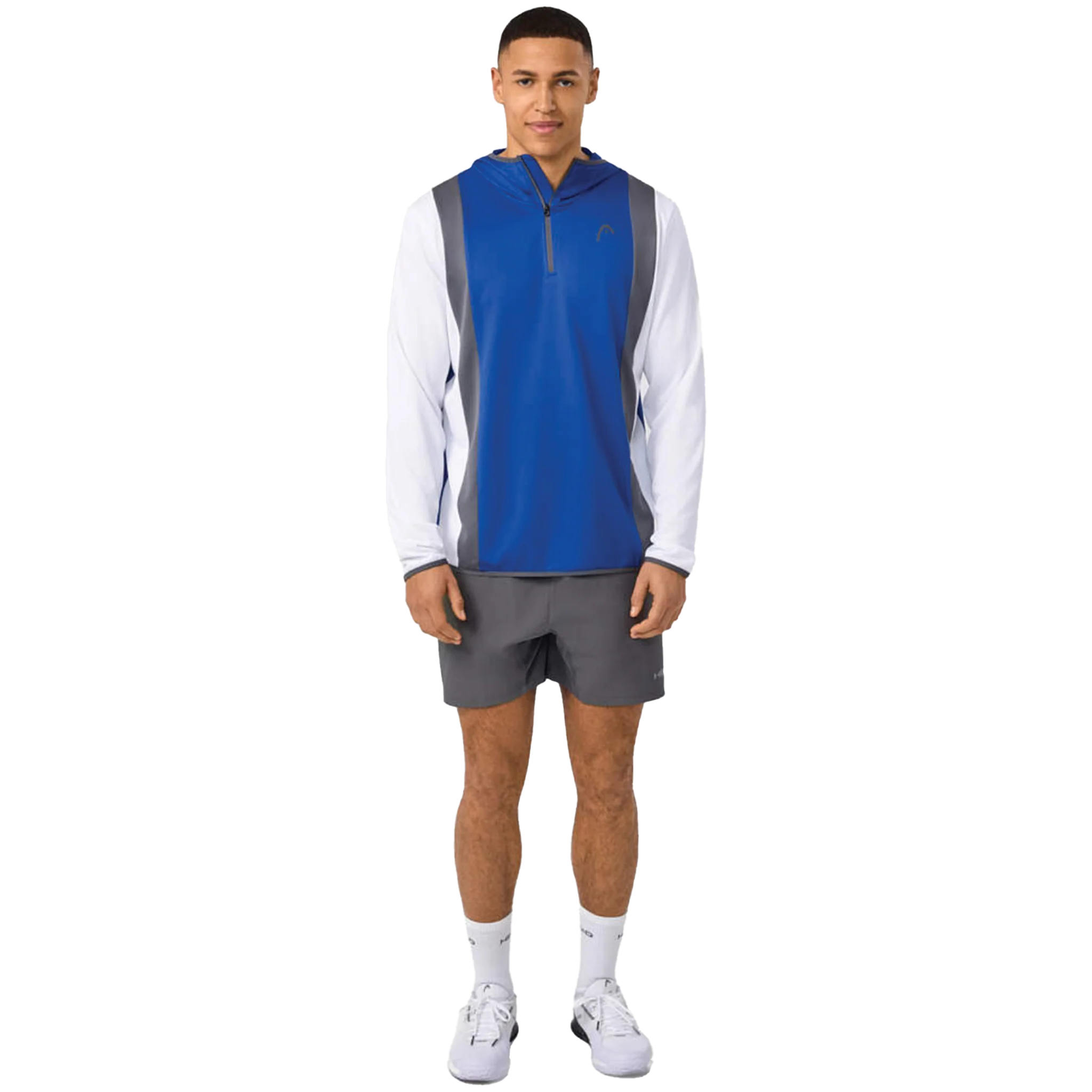 Head Club Tech Hoodie Royal Blue / White Men's - Image 6