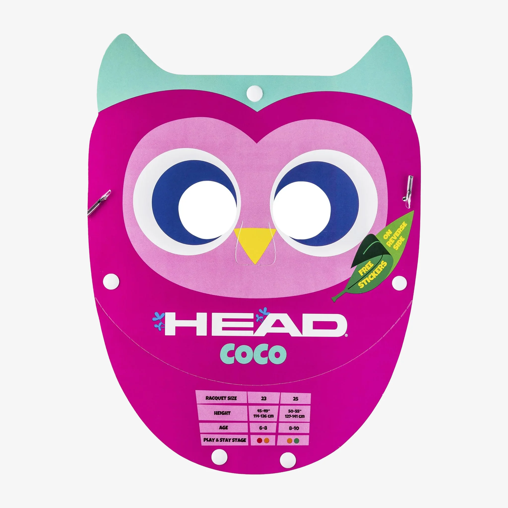 Head Coco Junior 21 Teal (2024) - Image 3
