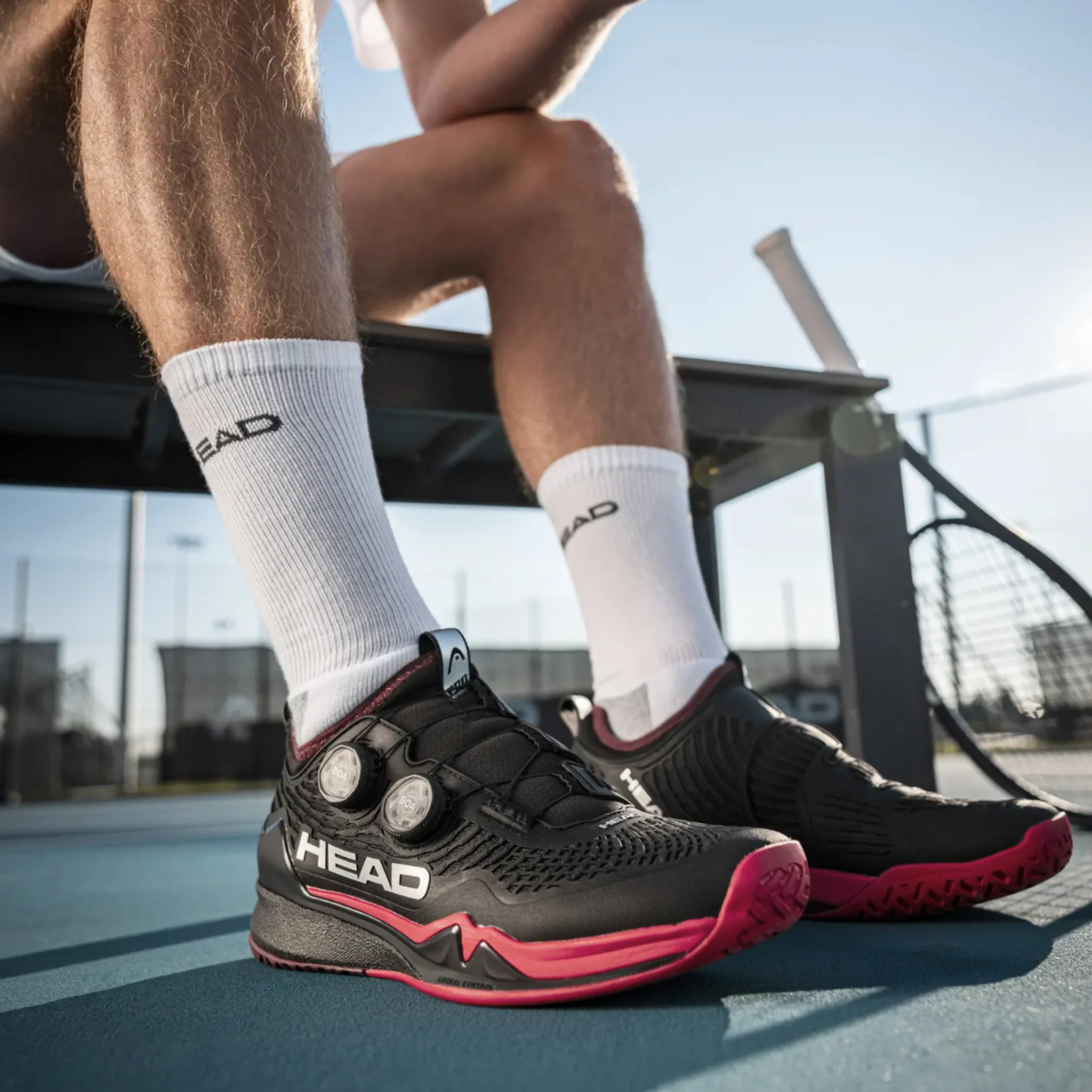 Head Endure Pro BOA Men's Black/Red - Image 5
