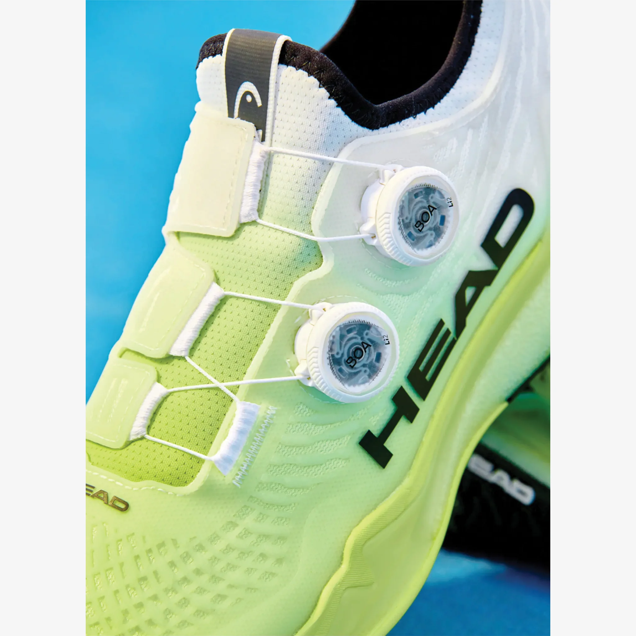 Head Endure Pro BOA Men's White/Yellow - Image 6