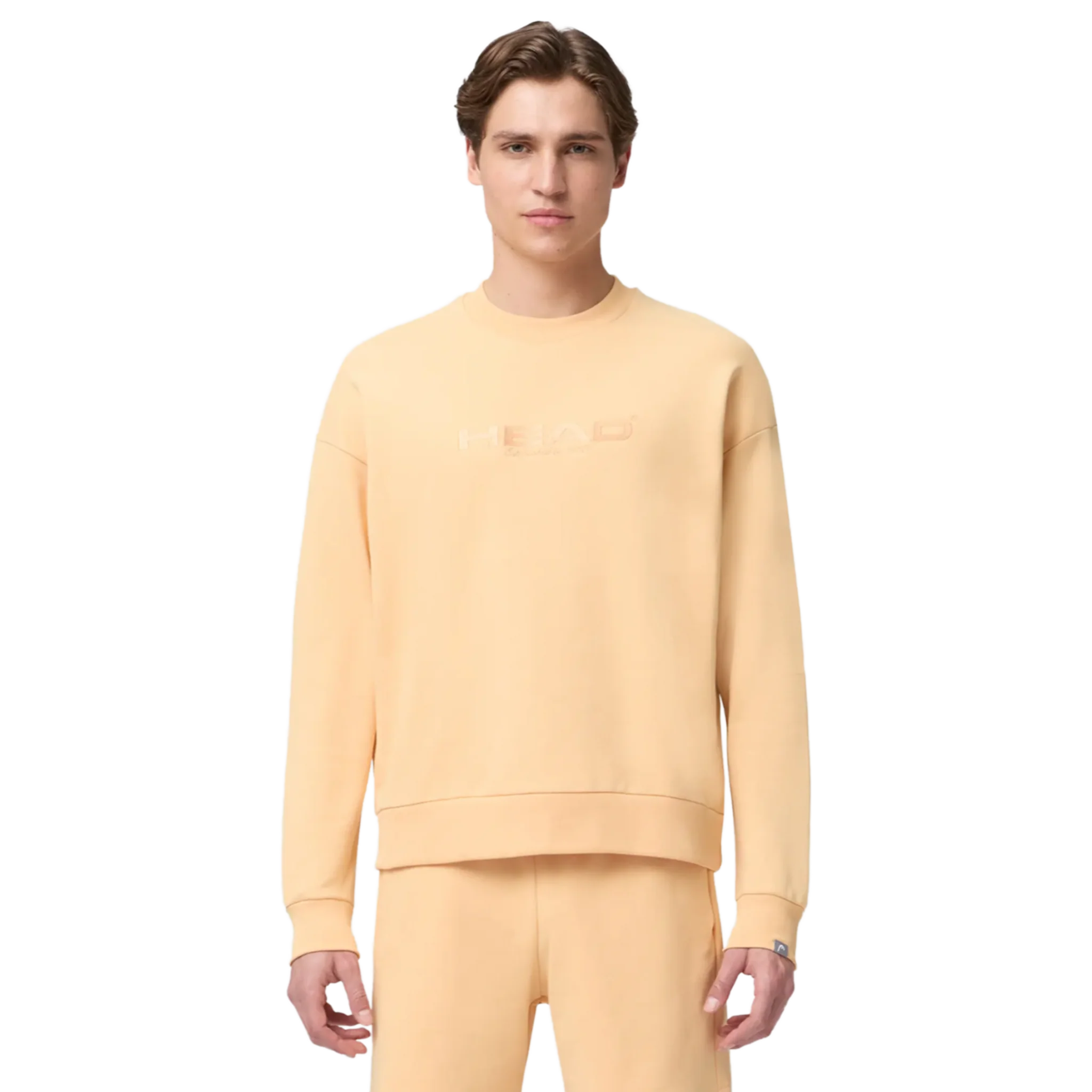 Head Motion Crewneck Men's/Women's Apricot - Image 5
