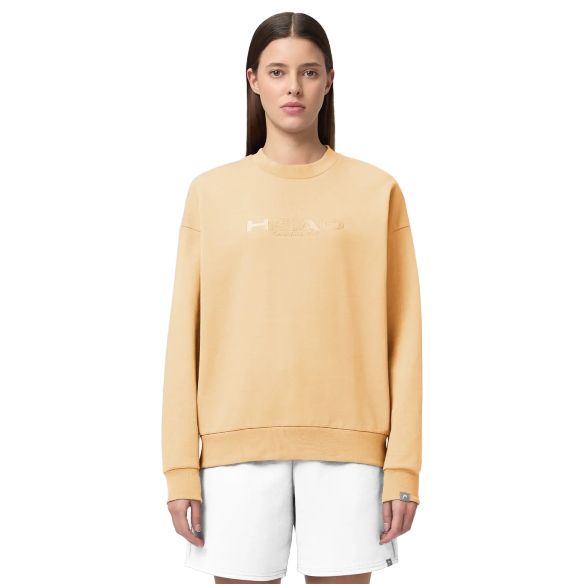 Head Motion Crewneck Men's/Women's Apricot - Image 6