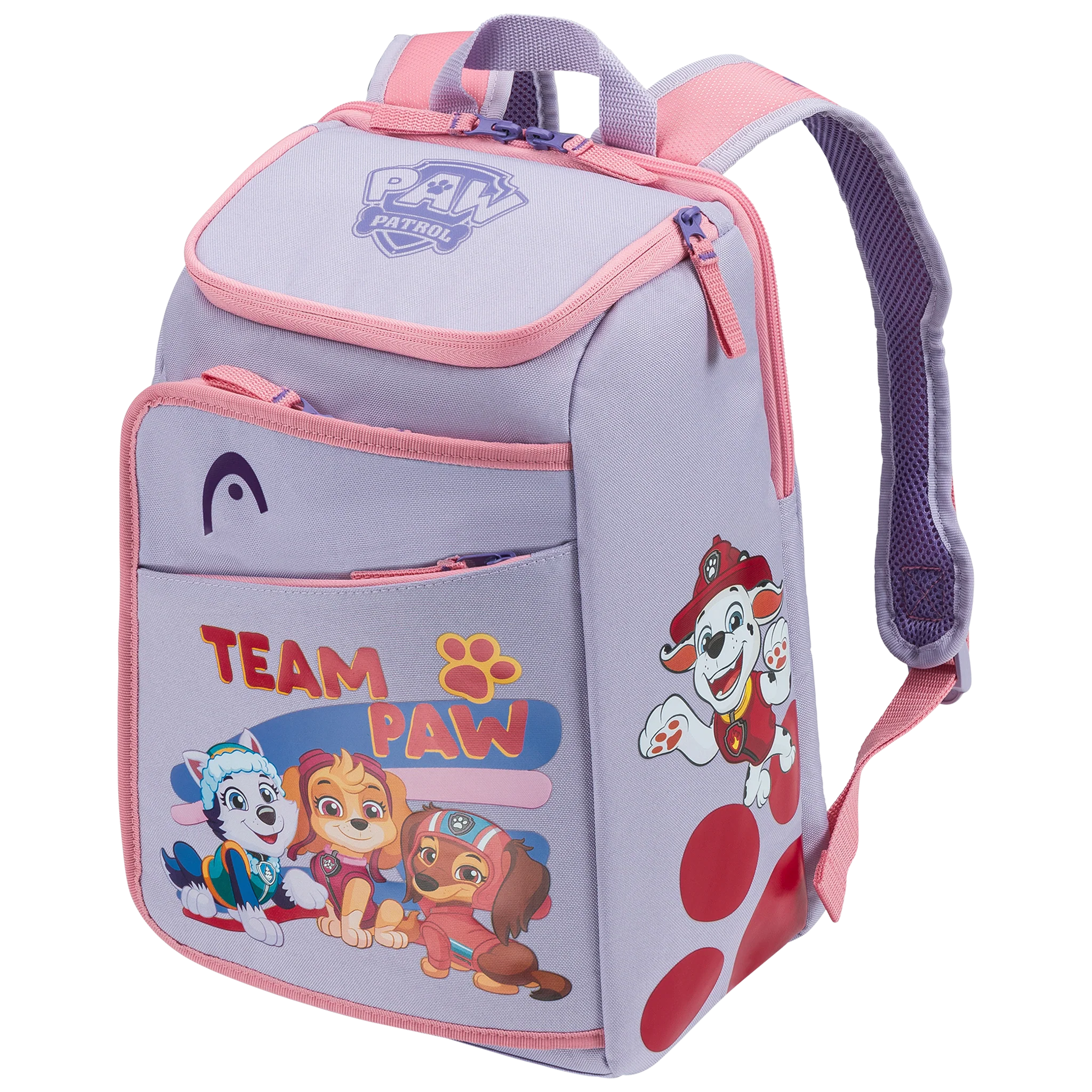 Head Paw Patrol Backpack Purple