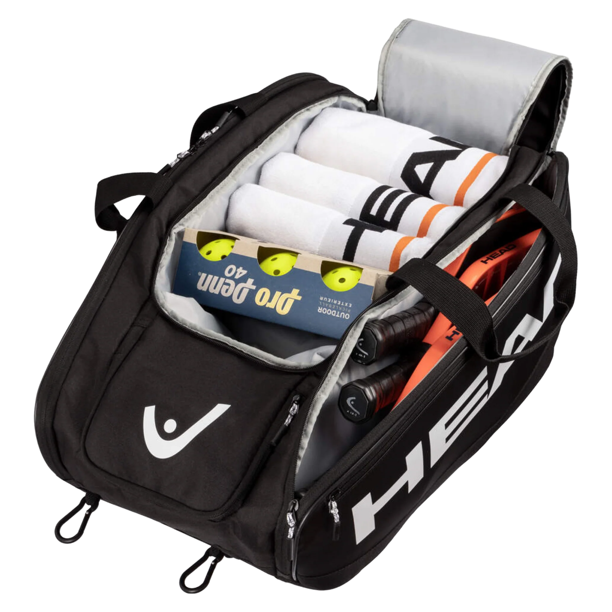 Head Pro Pickleball Bag M Black/White - Image 2