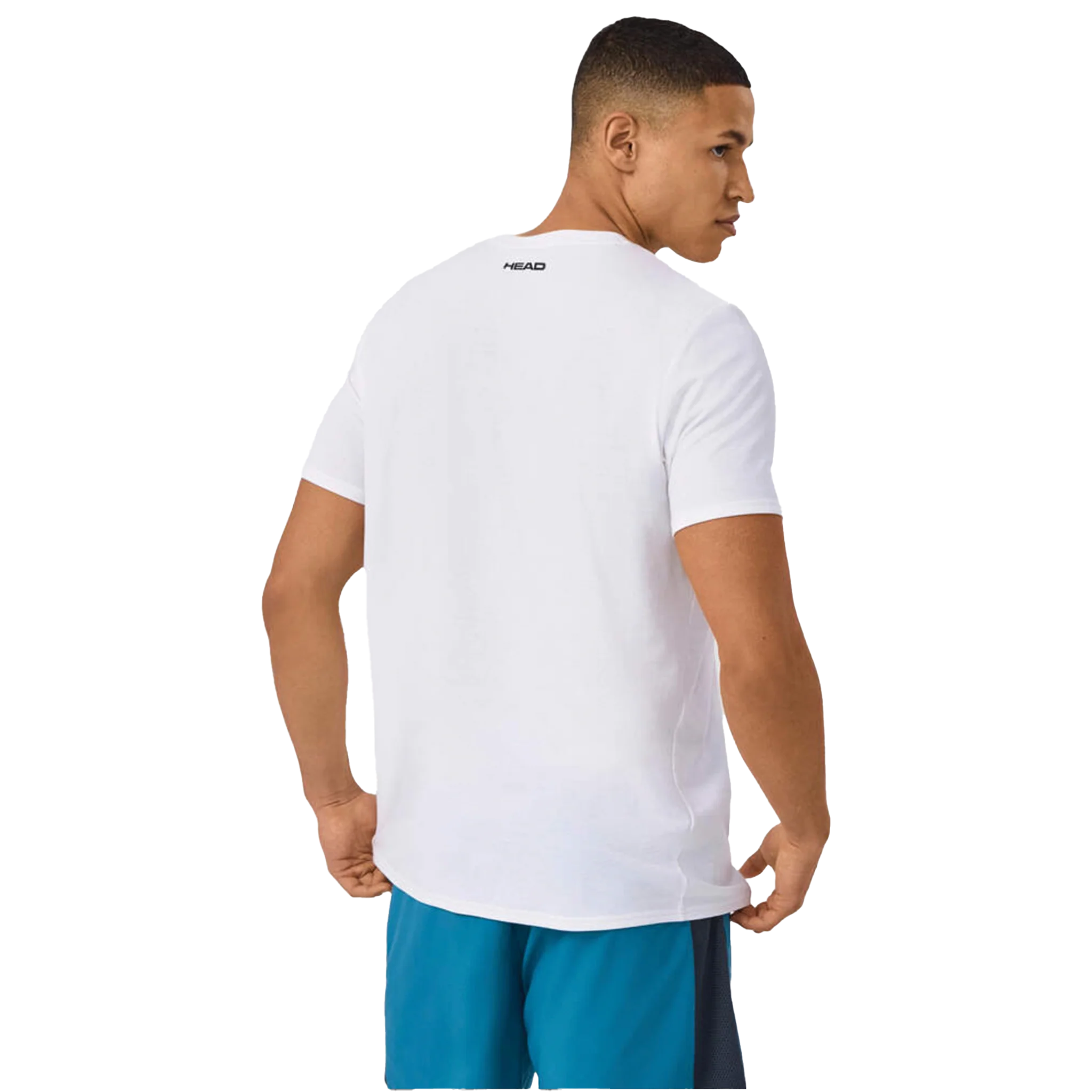 Head Rainbow T-Shirt White Men's - Image 4
