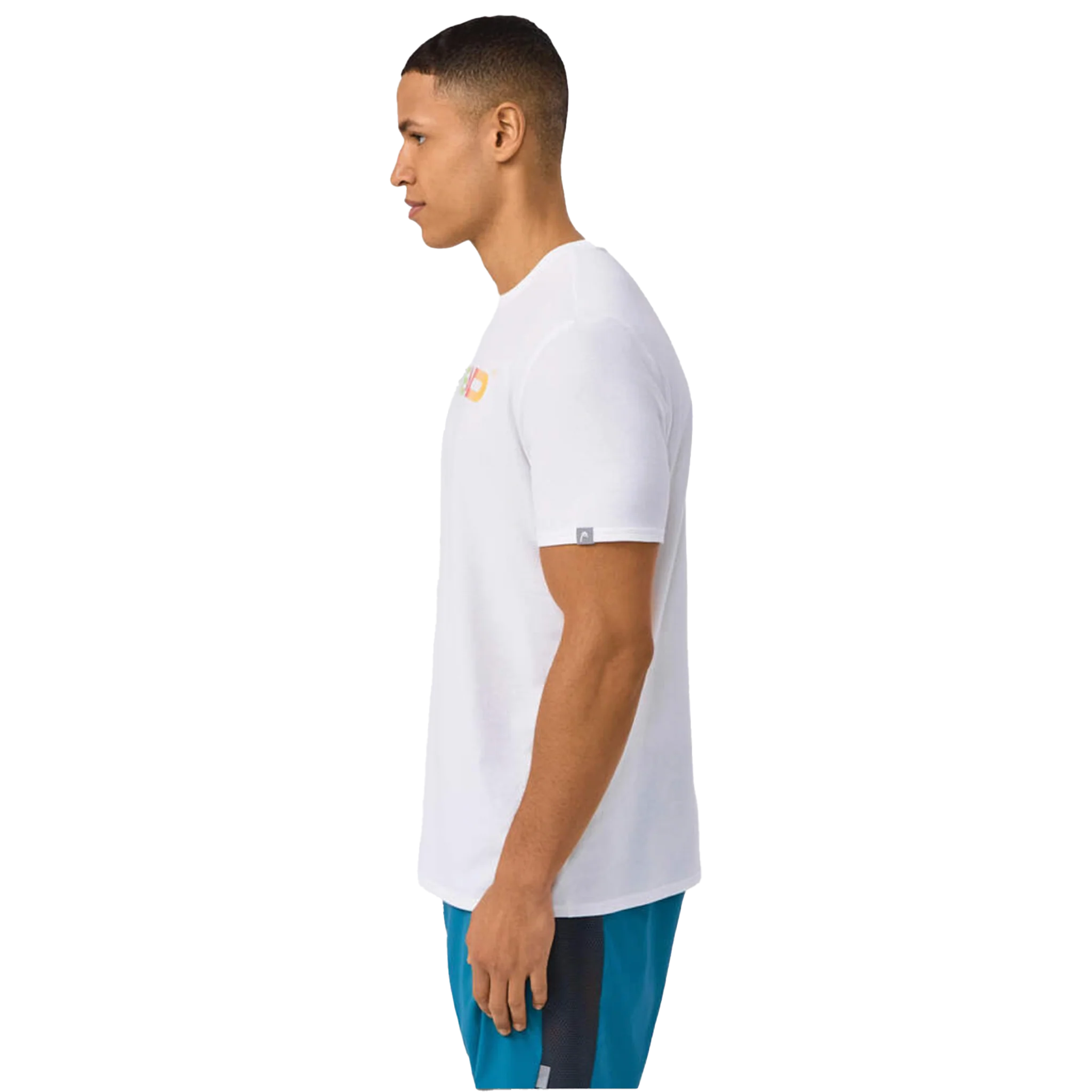 Head Rainbow T-Shirt White Men's - Image 5