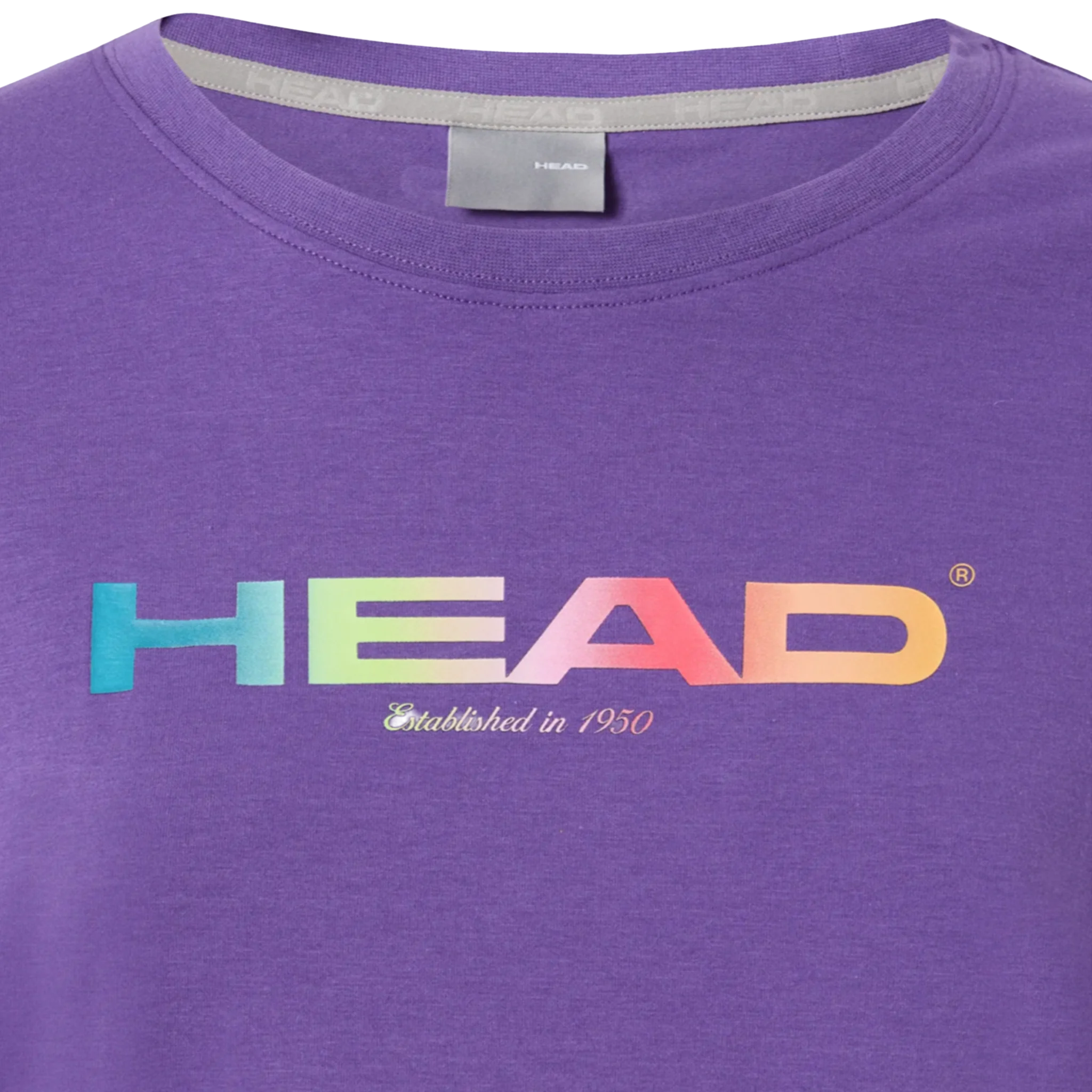 Head Rainbow T-Shirt Women's Purple - Image 6