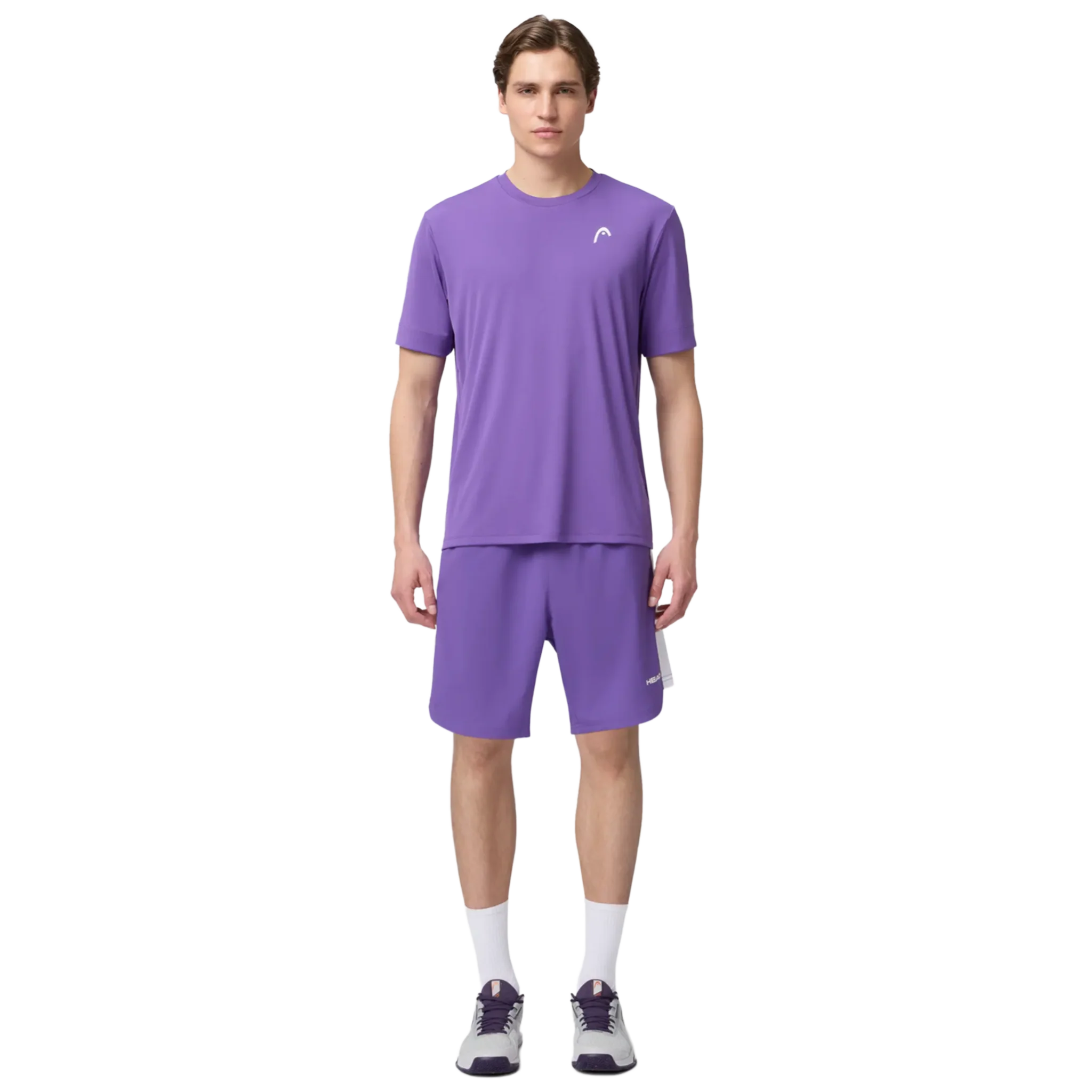 Head Slice II T-Shirt Men's Purple - Image 6