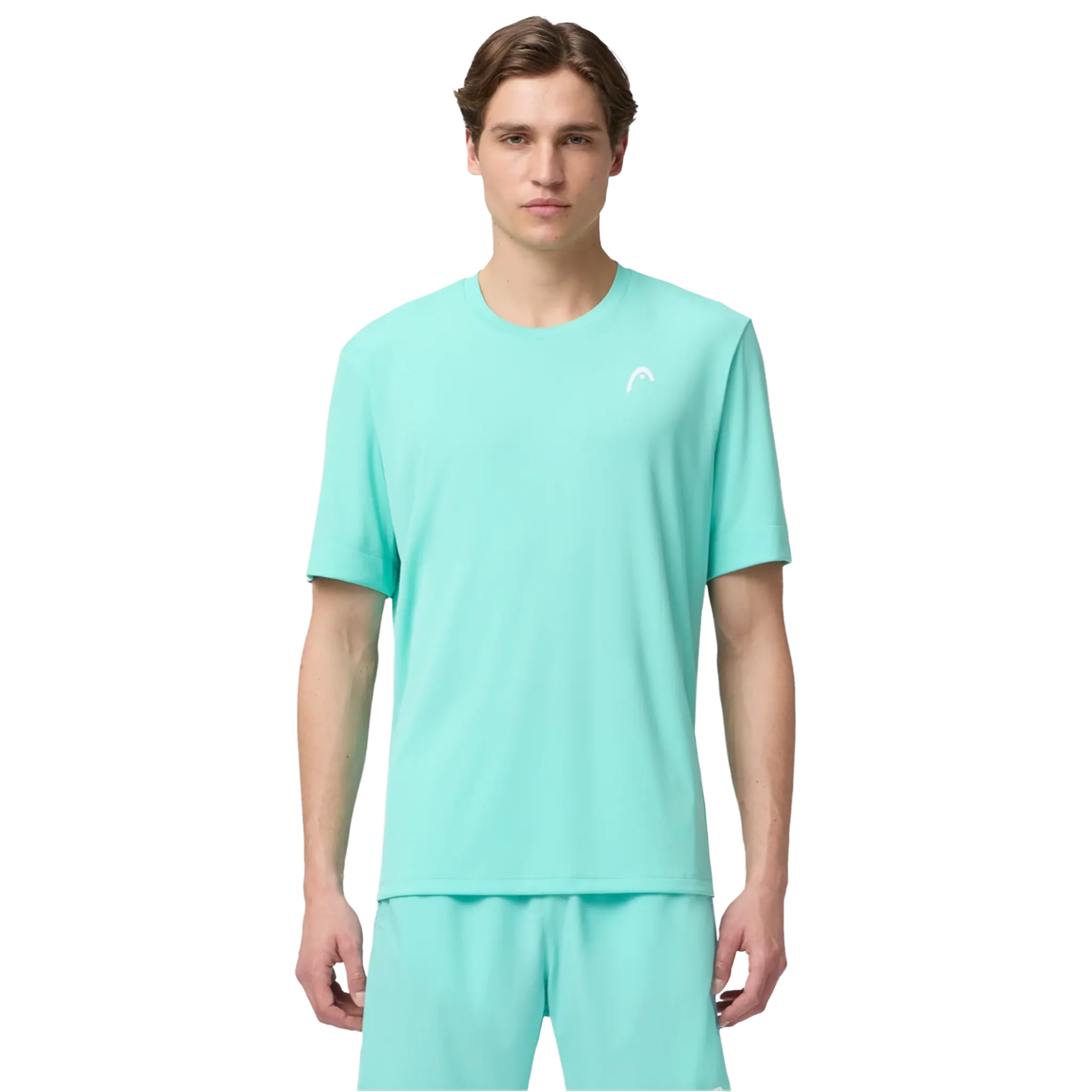 Head Slice II T-Shirt Men's Turquoise - Image 4