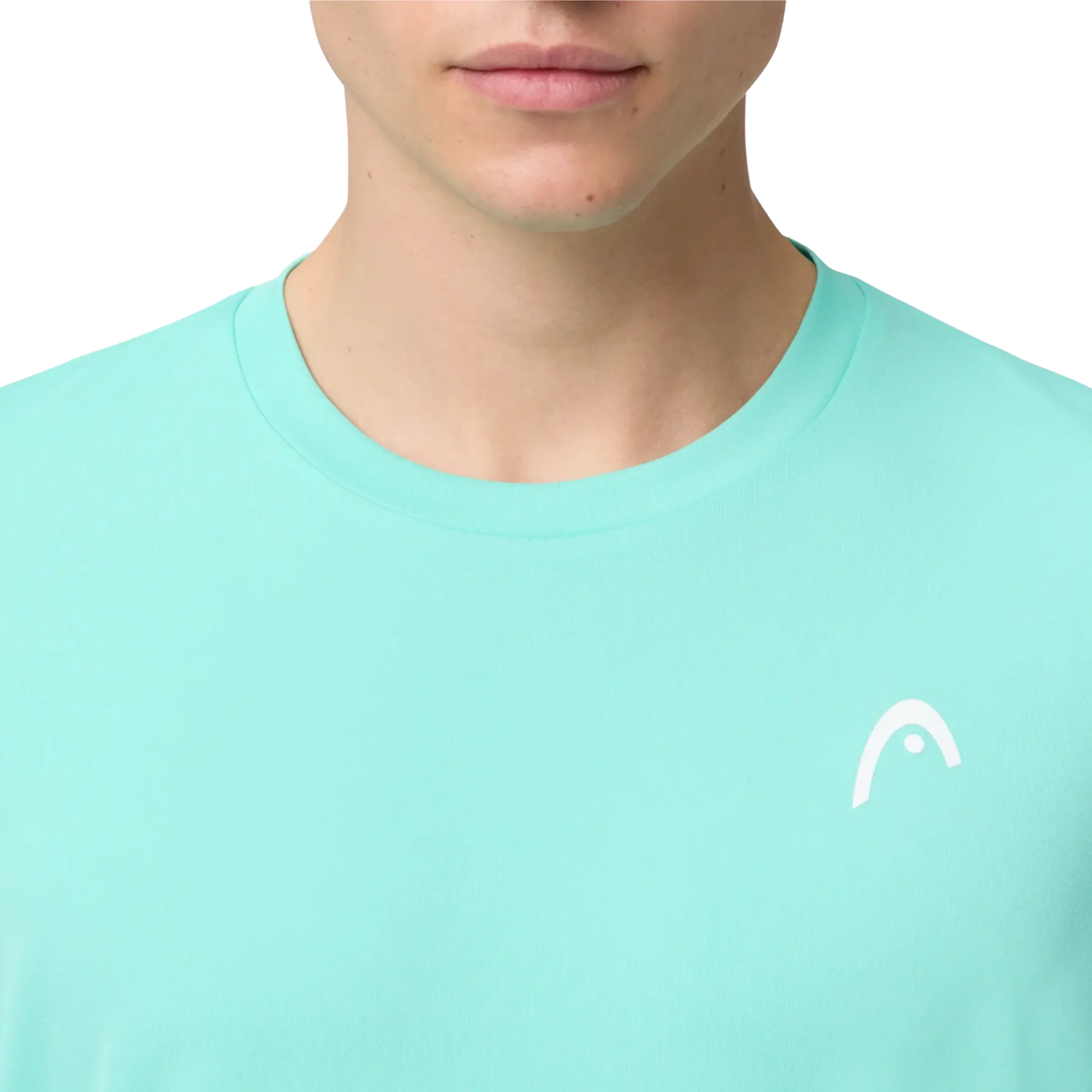 Head Slice II T-Shirt Men's Turquoise - Image 5