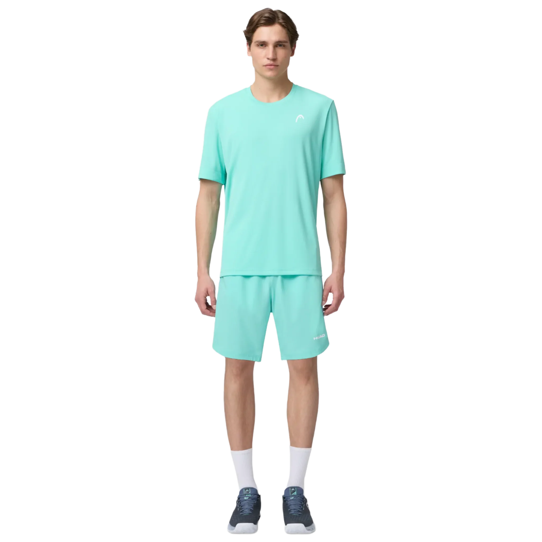 Head Slice II T-Shirt Men's Turquoise - Image 6