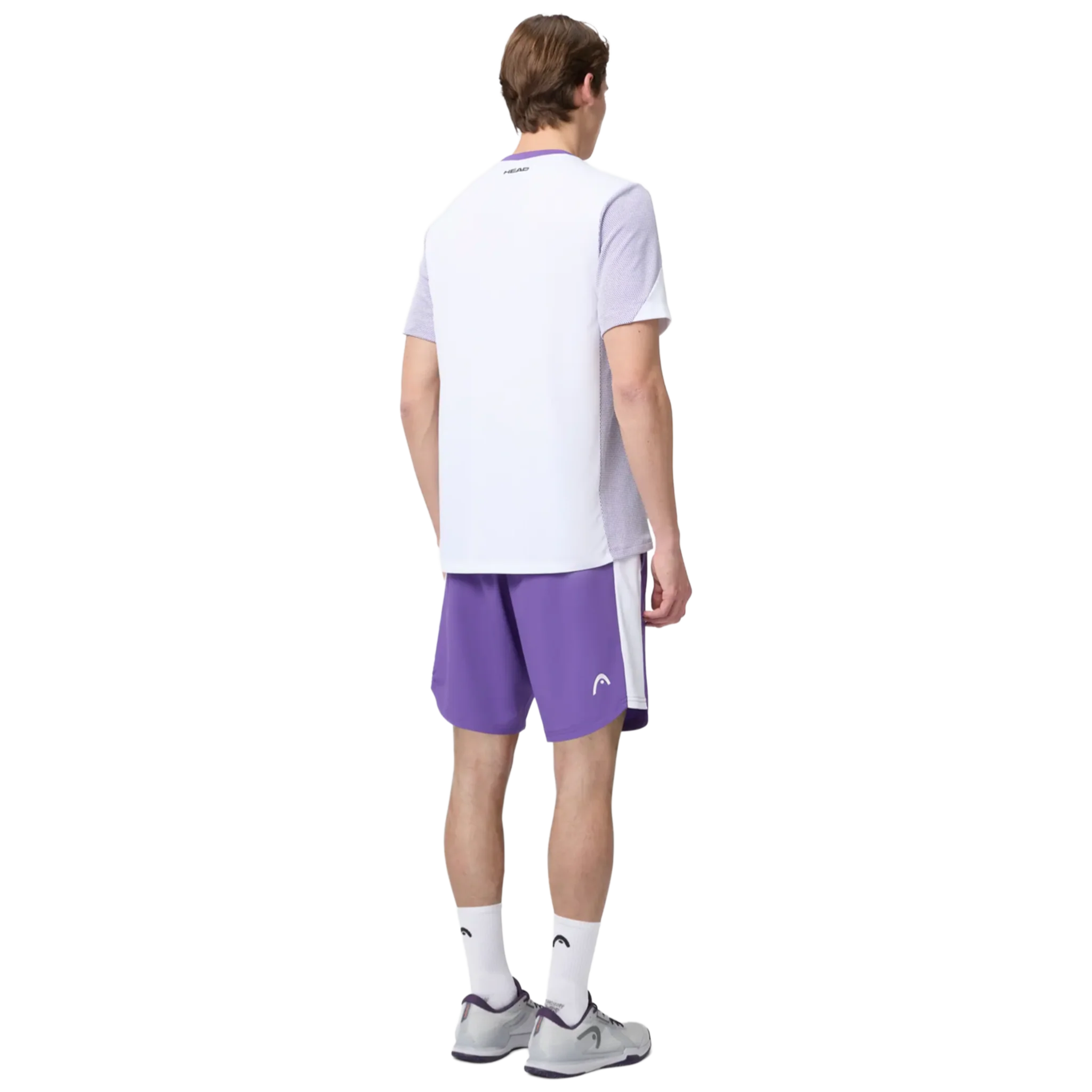 Head Slice T-Shirt Men's White/Purple - Image 6