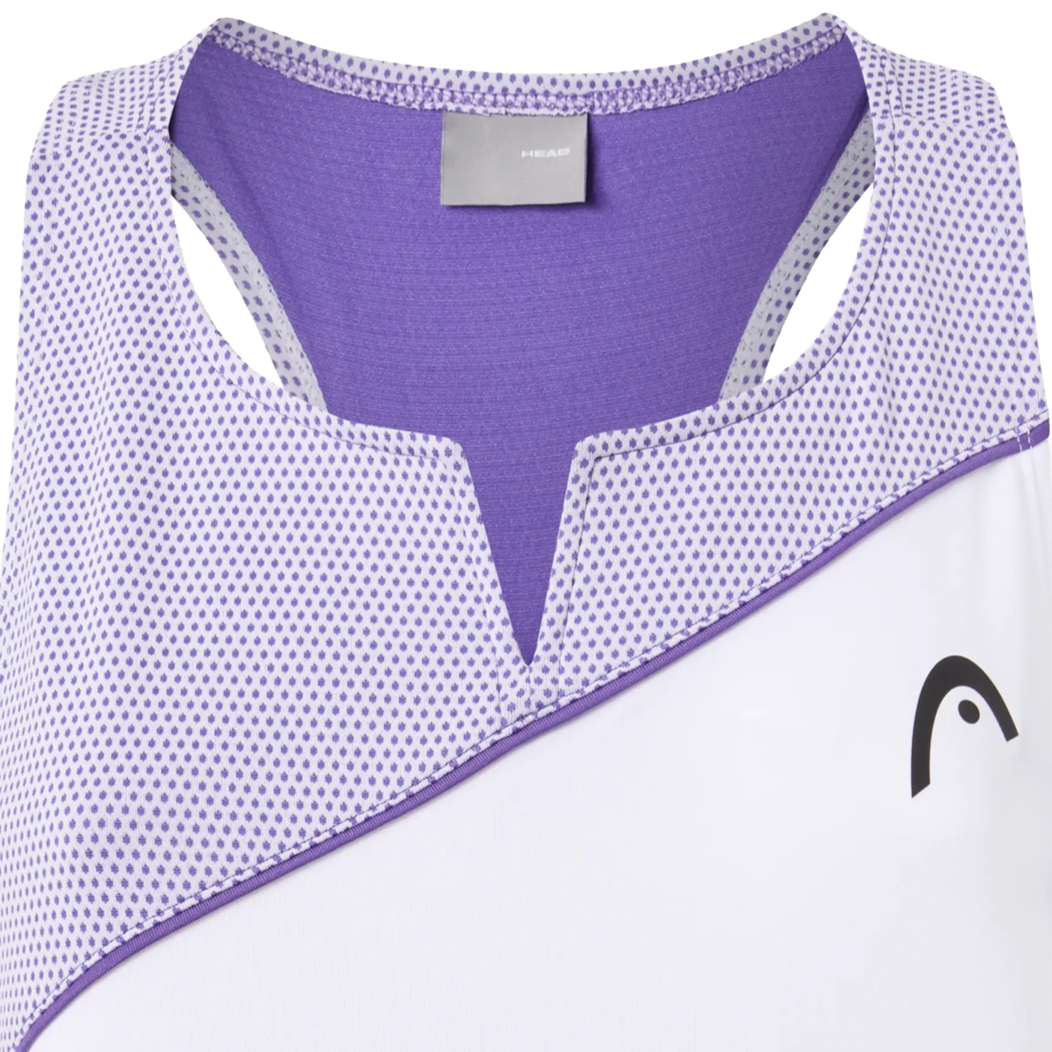 Head Spirit Tank Top Women's White/Purple - Image 4