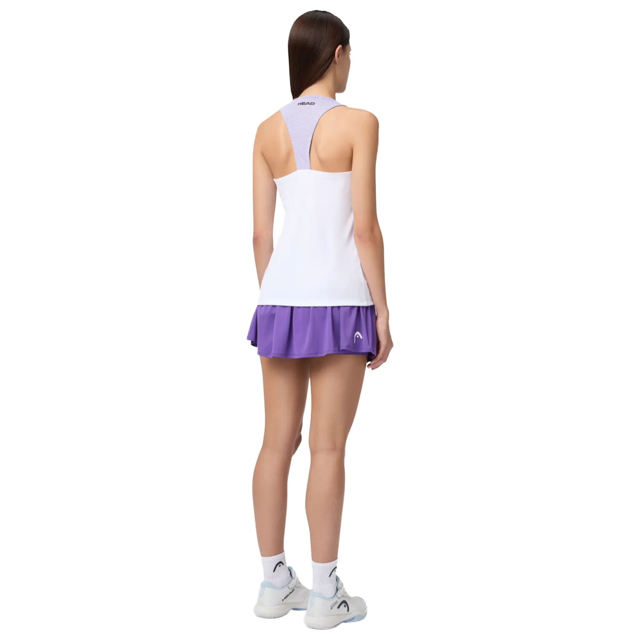 Head Spirit Tank Top Women's White/Purple - Image 6