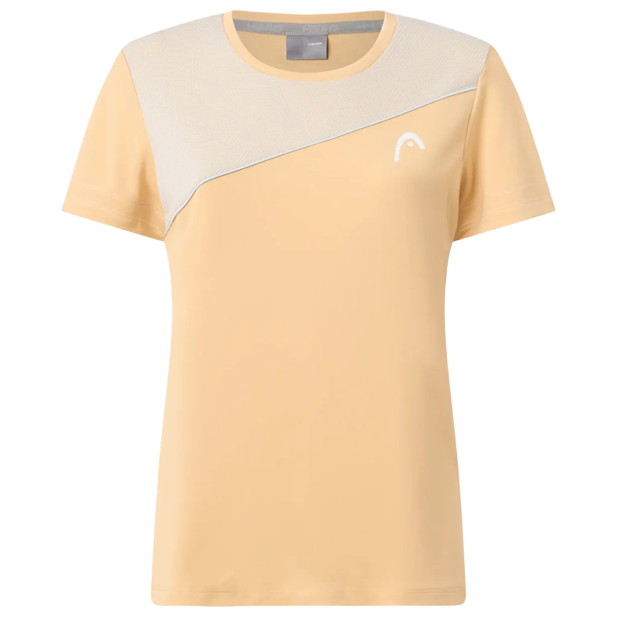 Head Tie-Break T-Shirt Women's Apricot/Light Blue