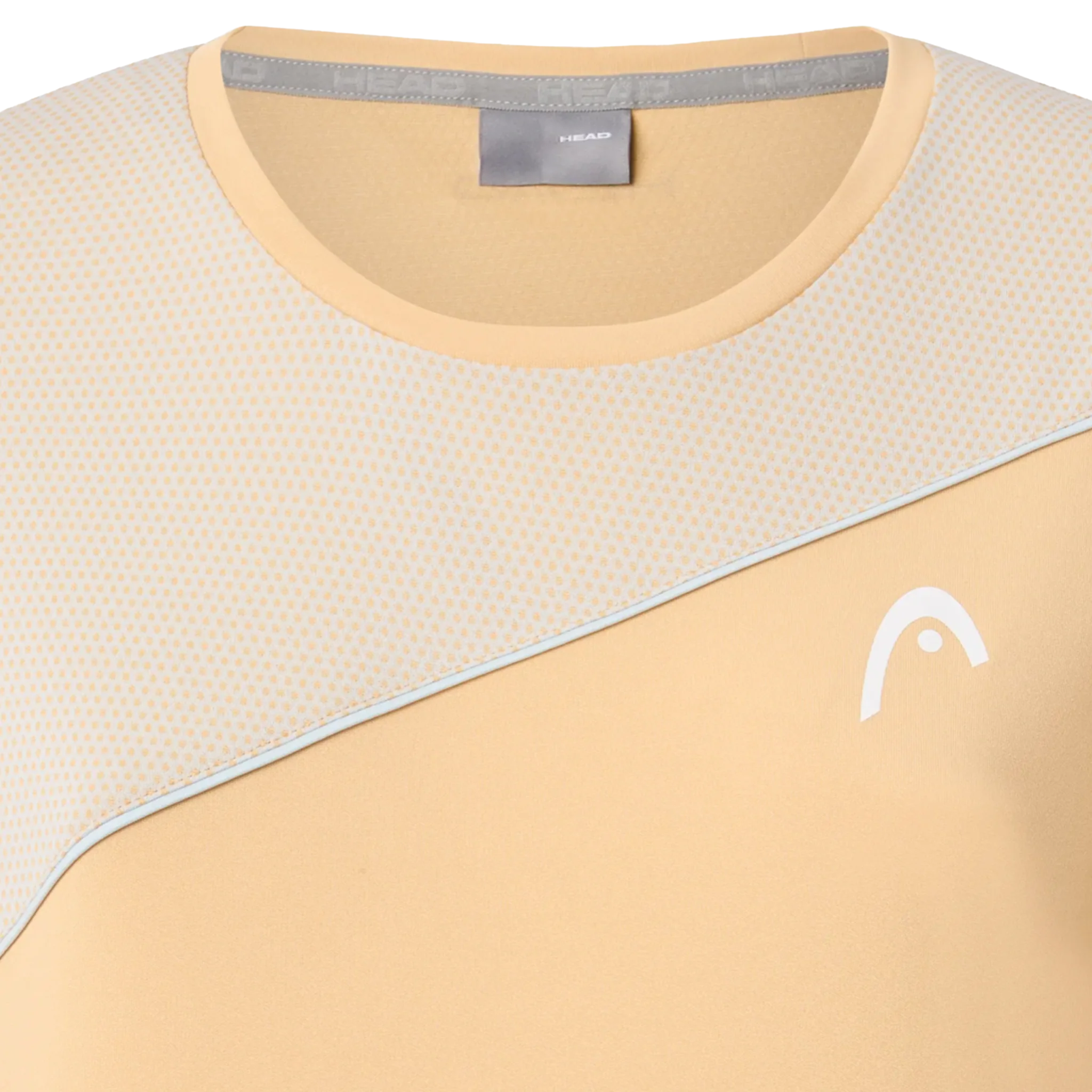 Head Tie-Break T-Shirt Women's Apricot/Light Blue - Image 7