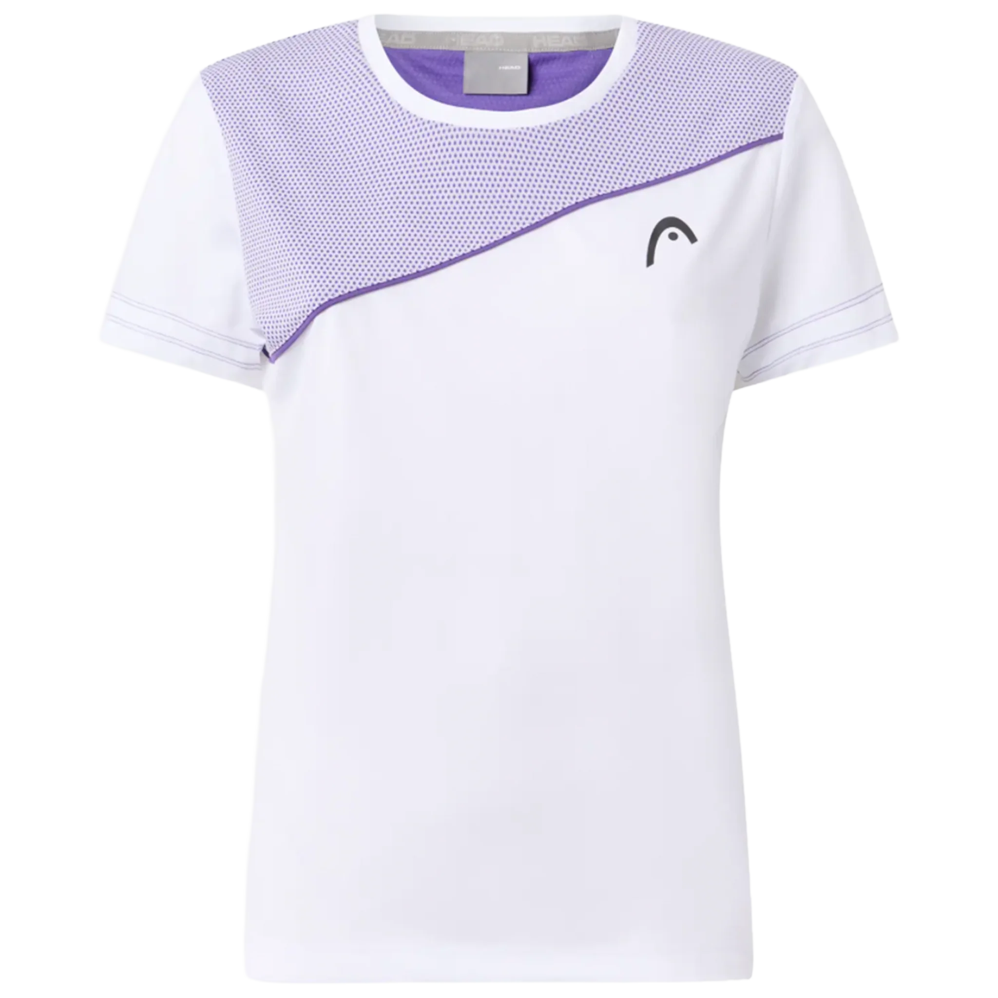 Head Tie-Break T-Shirt Women's White/Purple