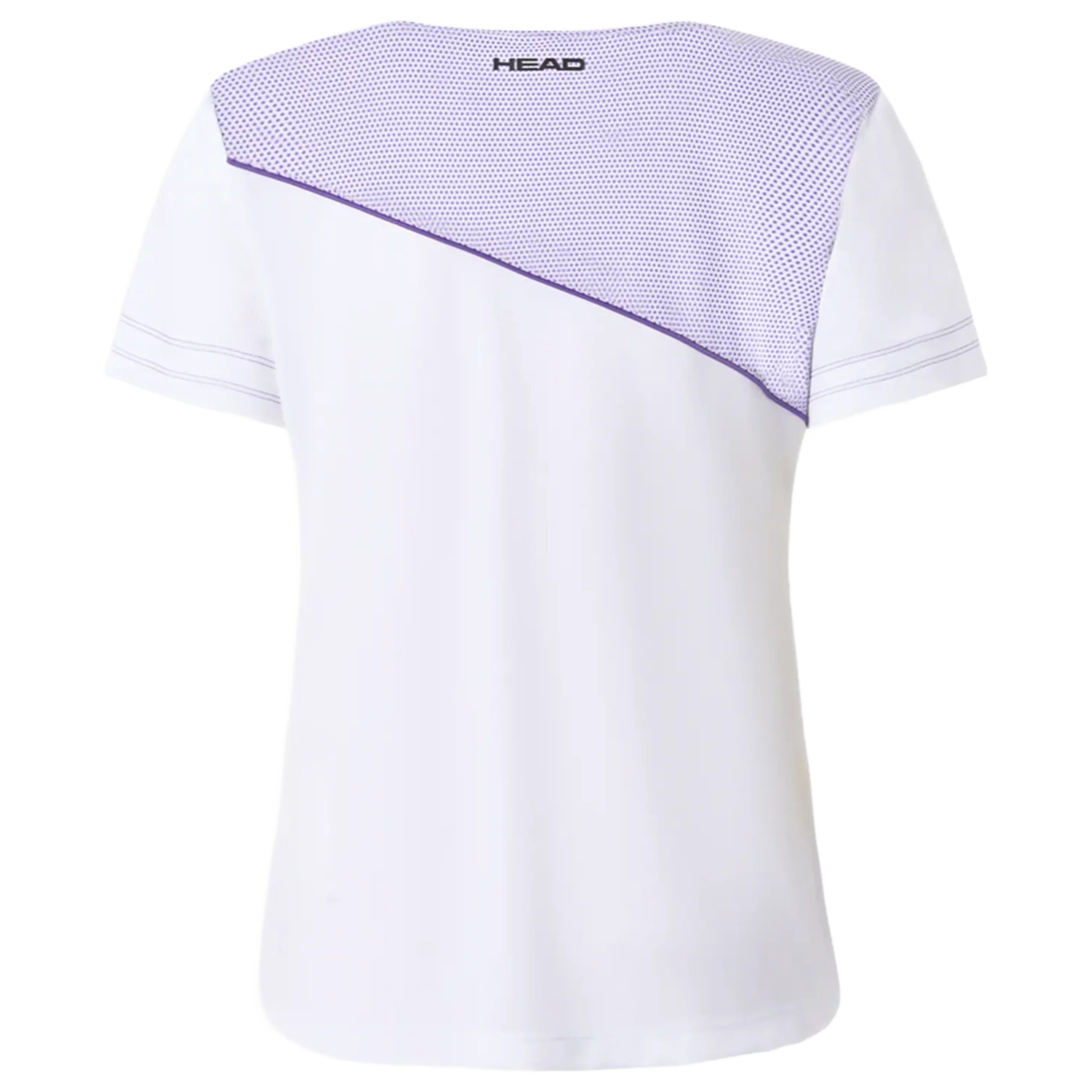 Head Tie-Break T-Shirt Women's White/Purple - Image 2