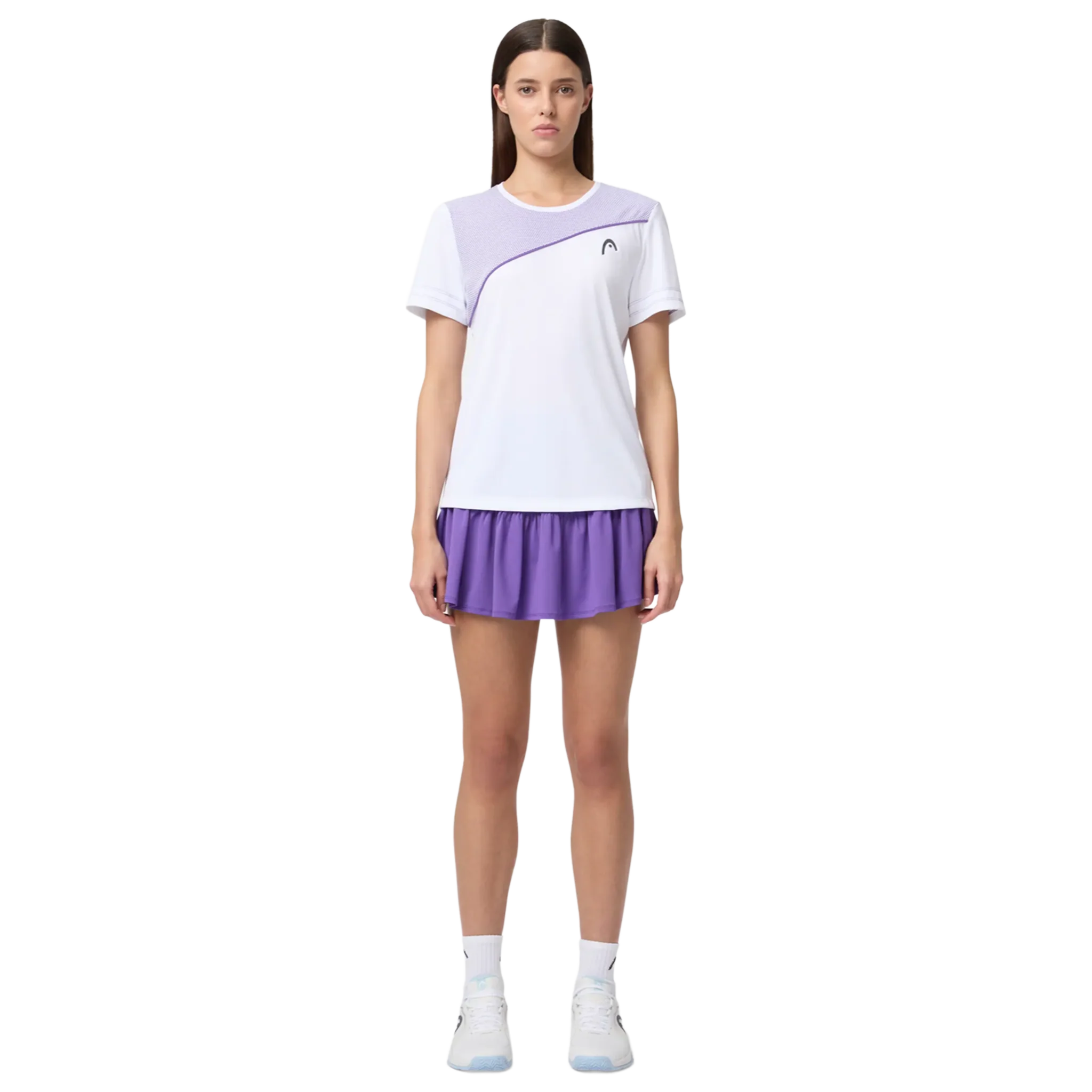 Head Tie-Break T-Shirt Women's White/Purple - Image 5