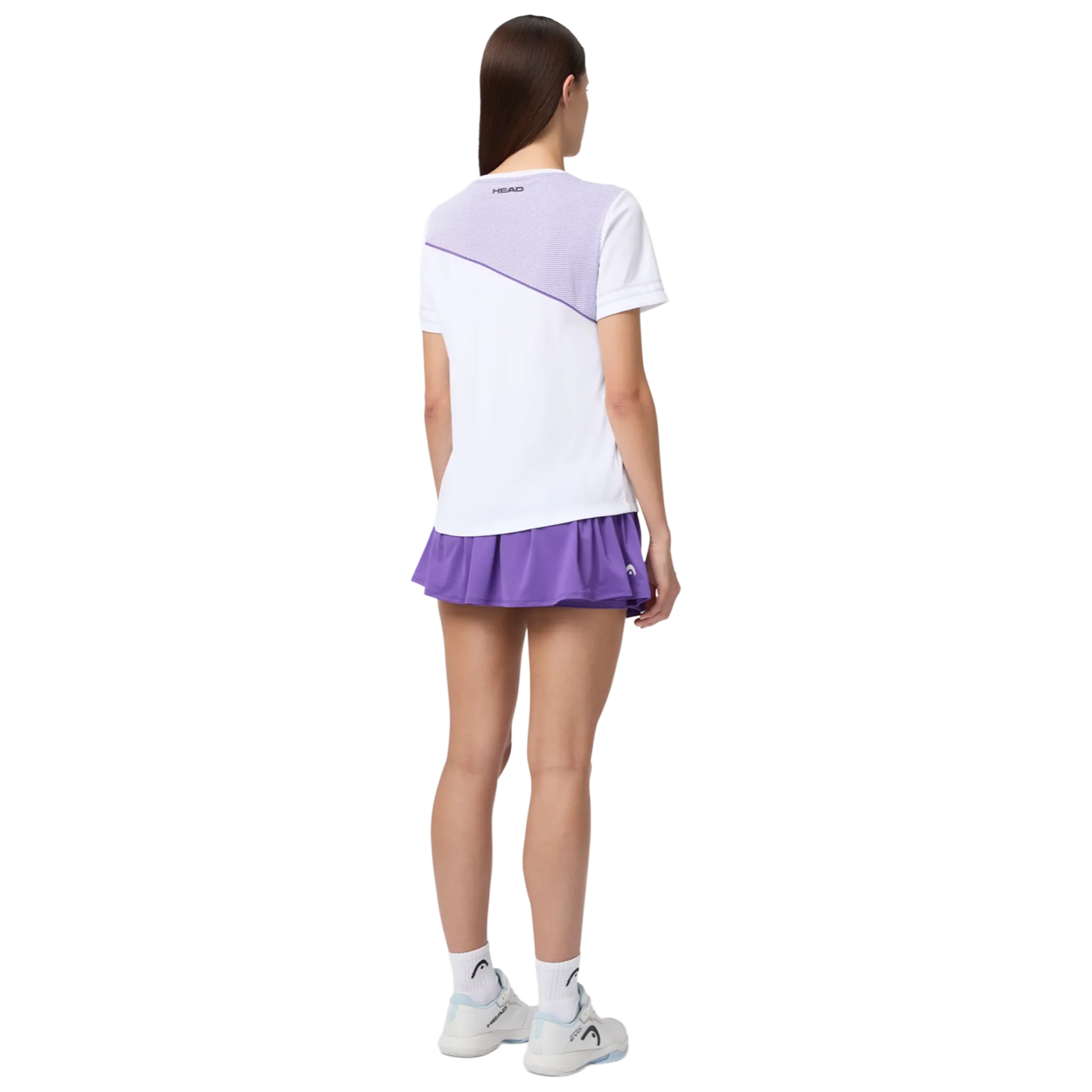 Head Tie-Break T-Shirt Women's White/Purple - Image 6