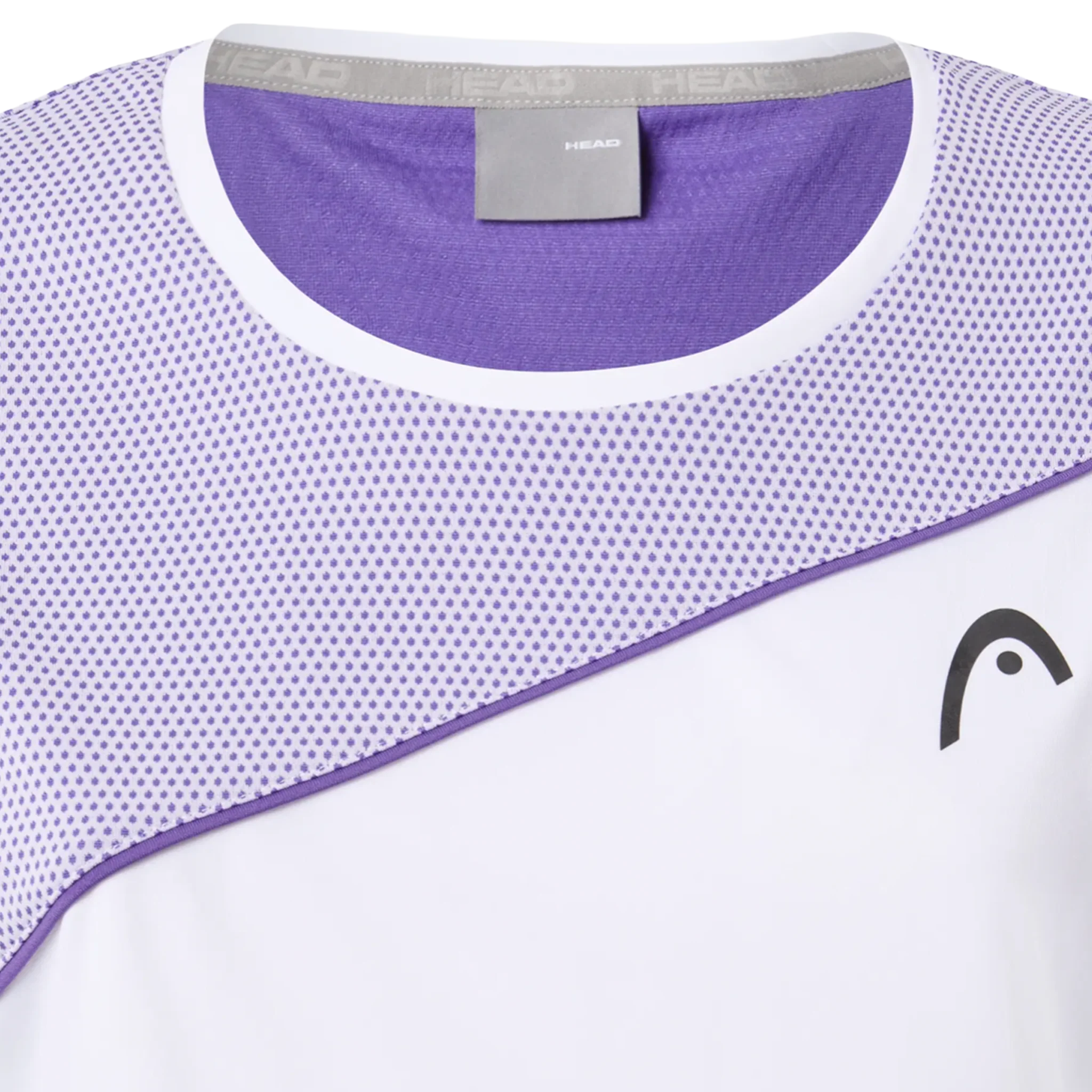 Head Tie-Break T-Shirt Women's White/Purple - Image 7
