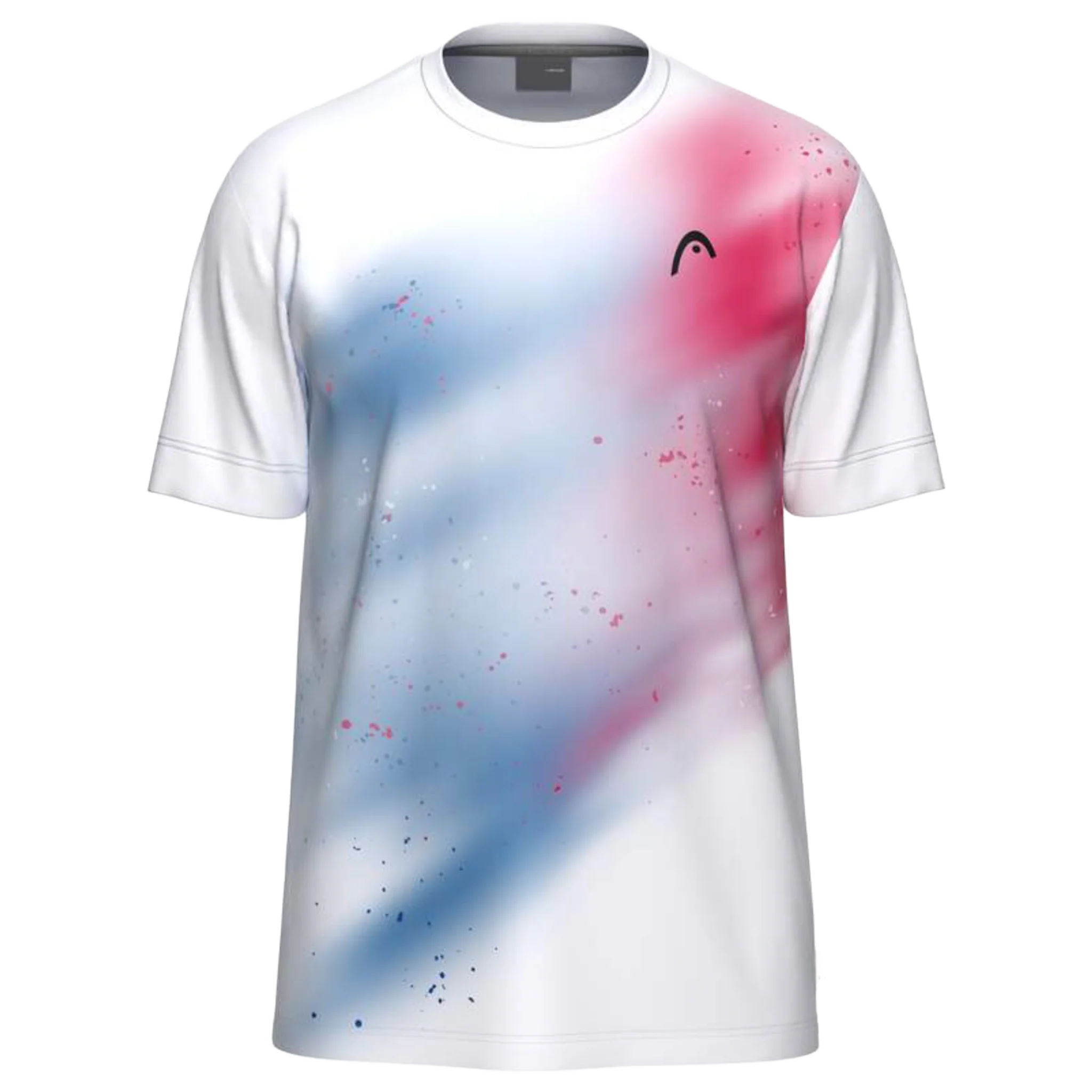 Head Topspin T-Shirt Boys Royal Blue Print